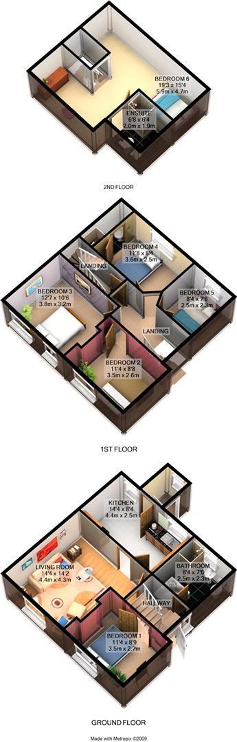 Addison Crescent, Oxford floorplan
