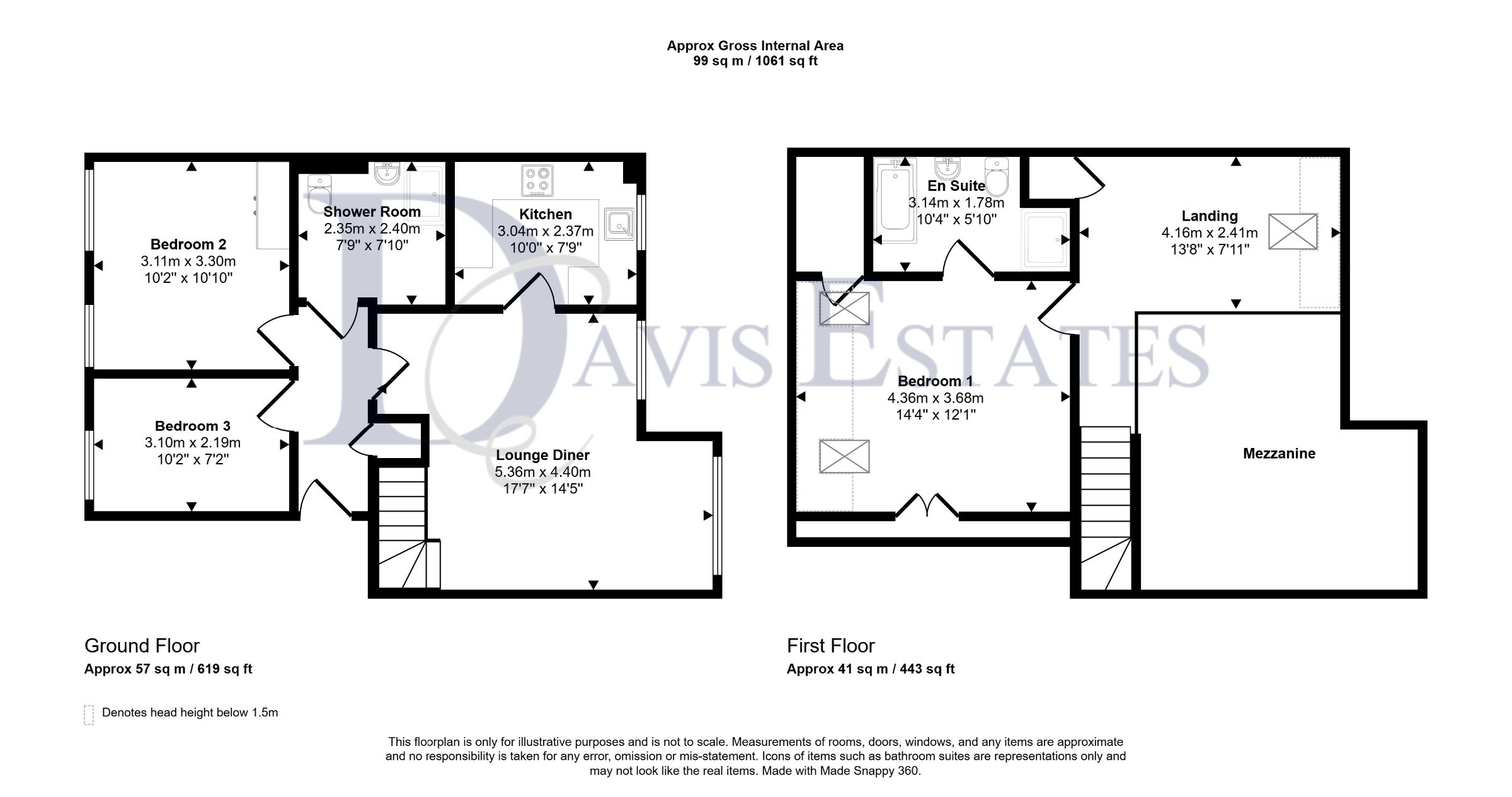 Flat 62, Nyall Court, Gidea Park, Romford floorplan