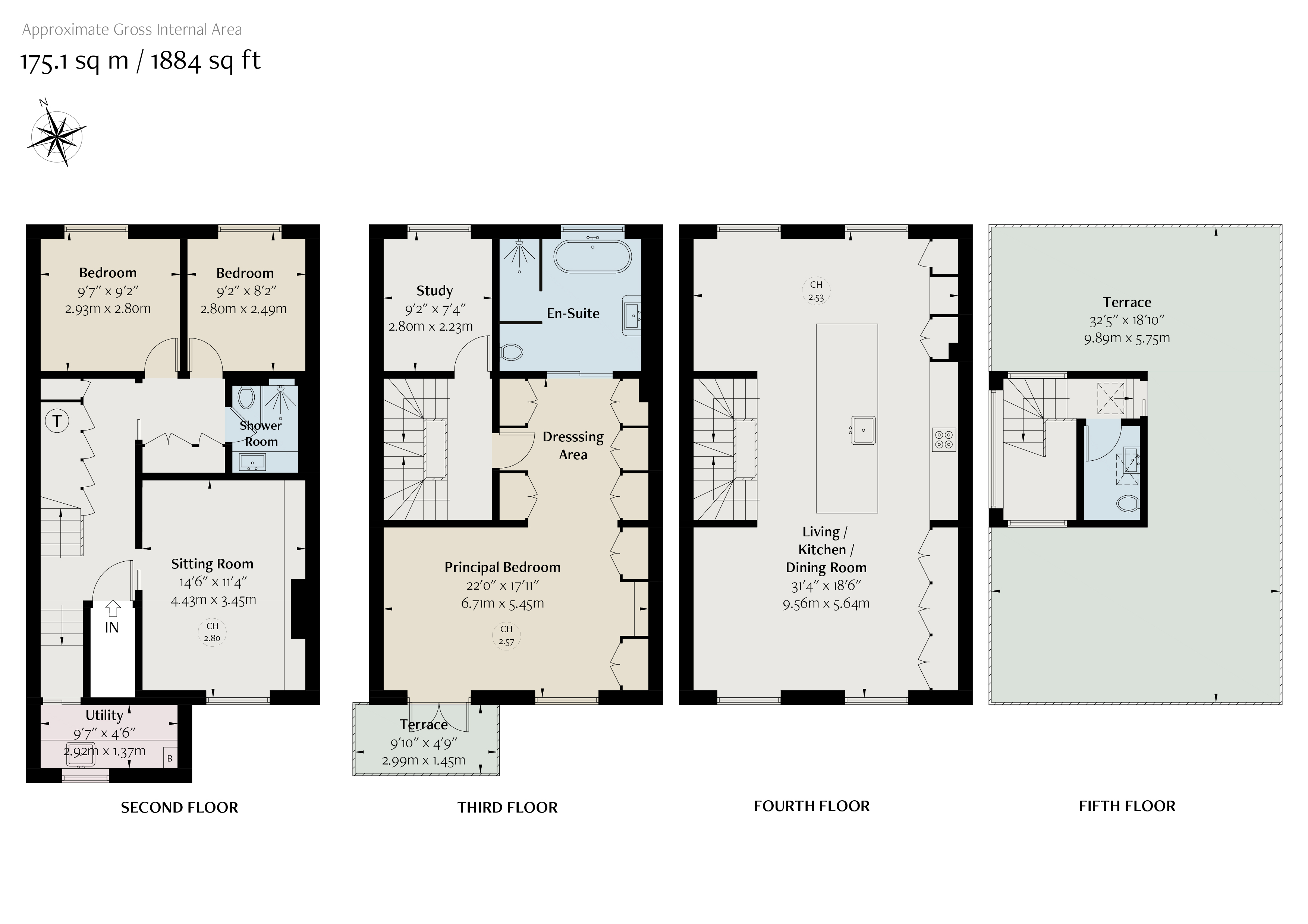 Ladbroke Square, London floorplan