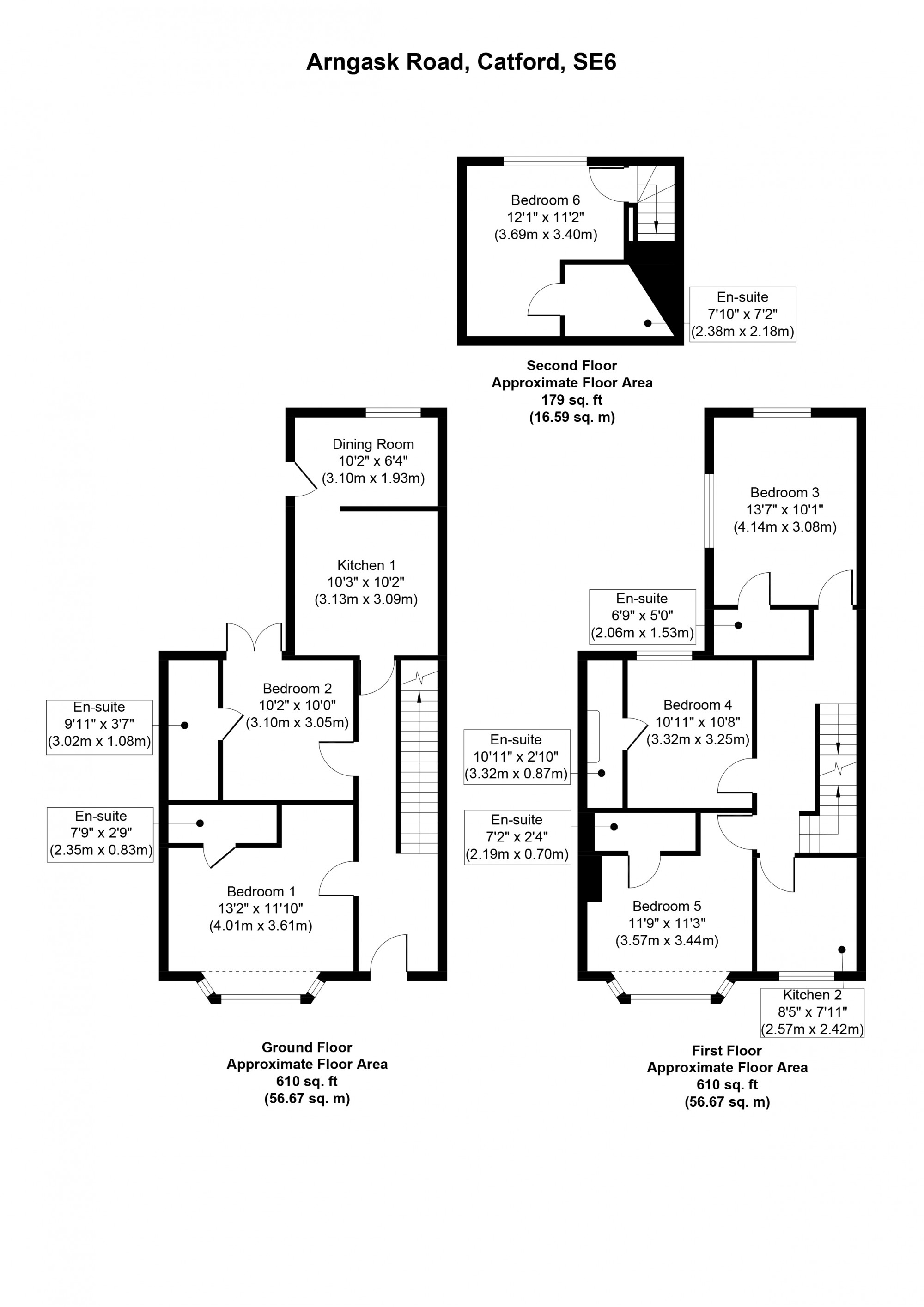 6 Bedrooms Terraced house for sale in Arngask Road, London SE6