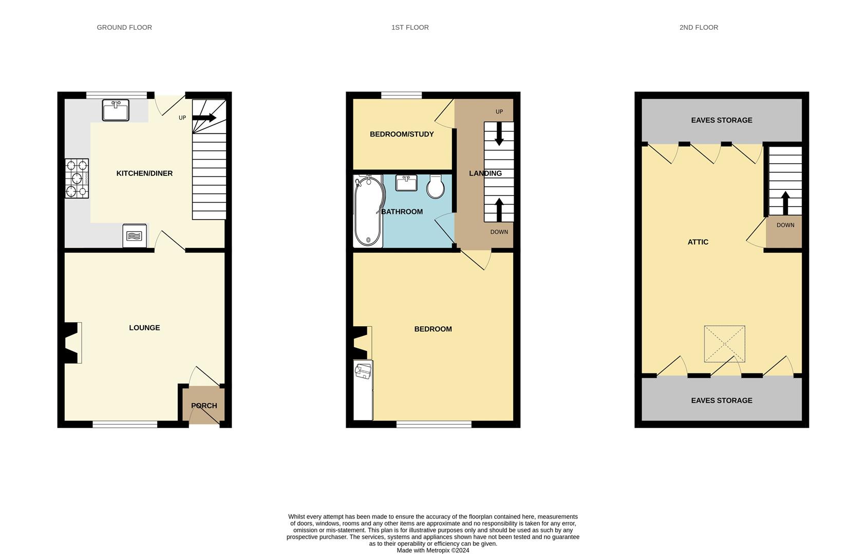 10, Moss Lane, Hyde floorplan