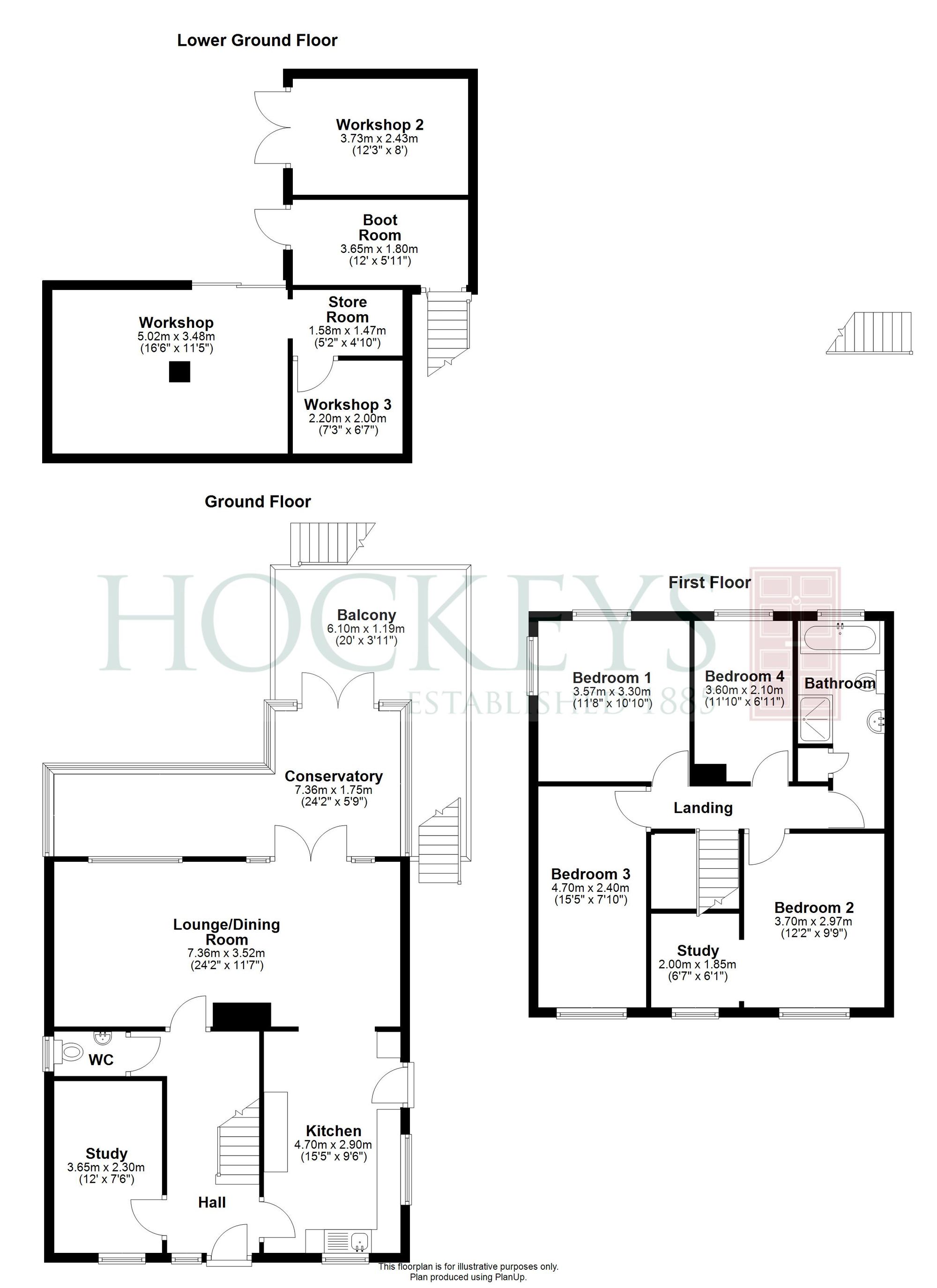5 High Street, Ely floorplan