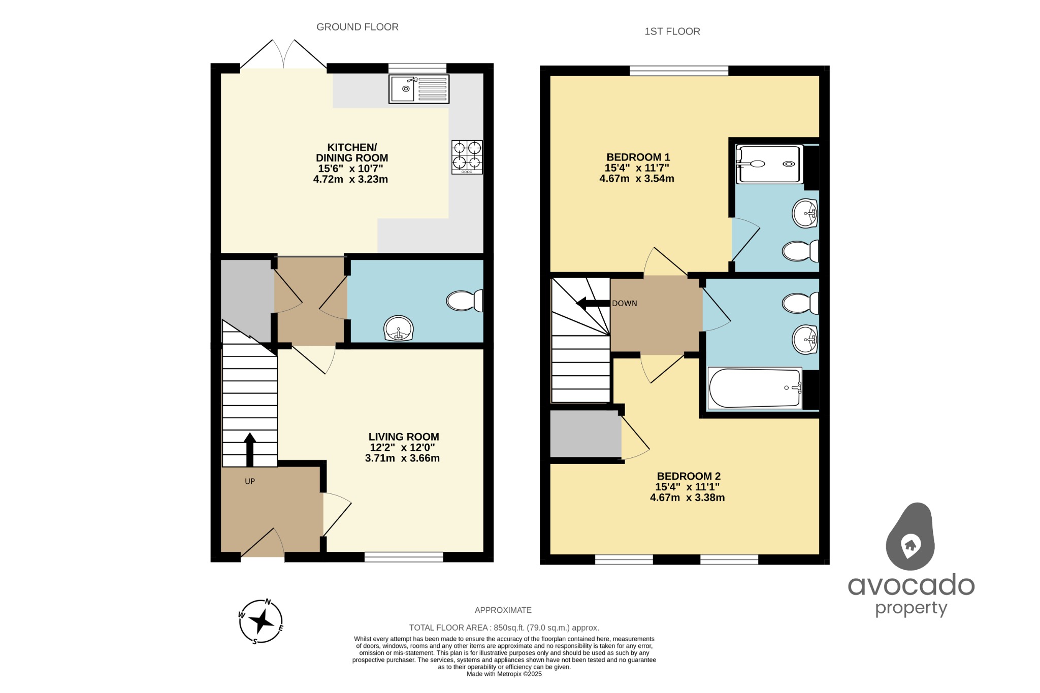 7 Denbigh Place, Shinfield, Berkshire floorplan