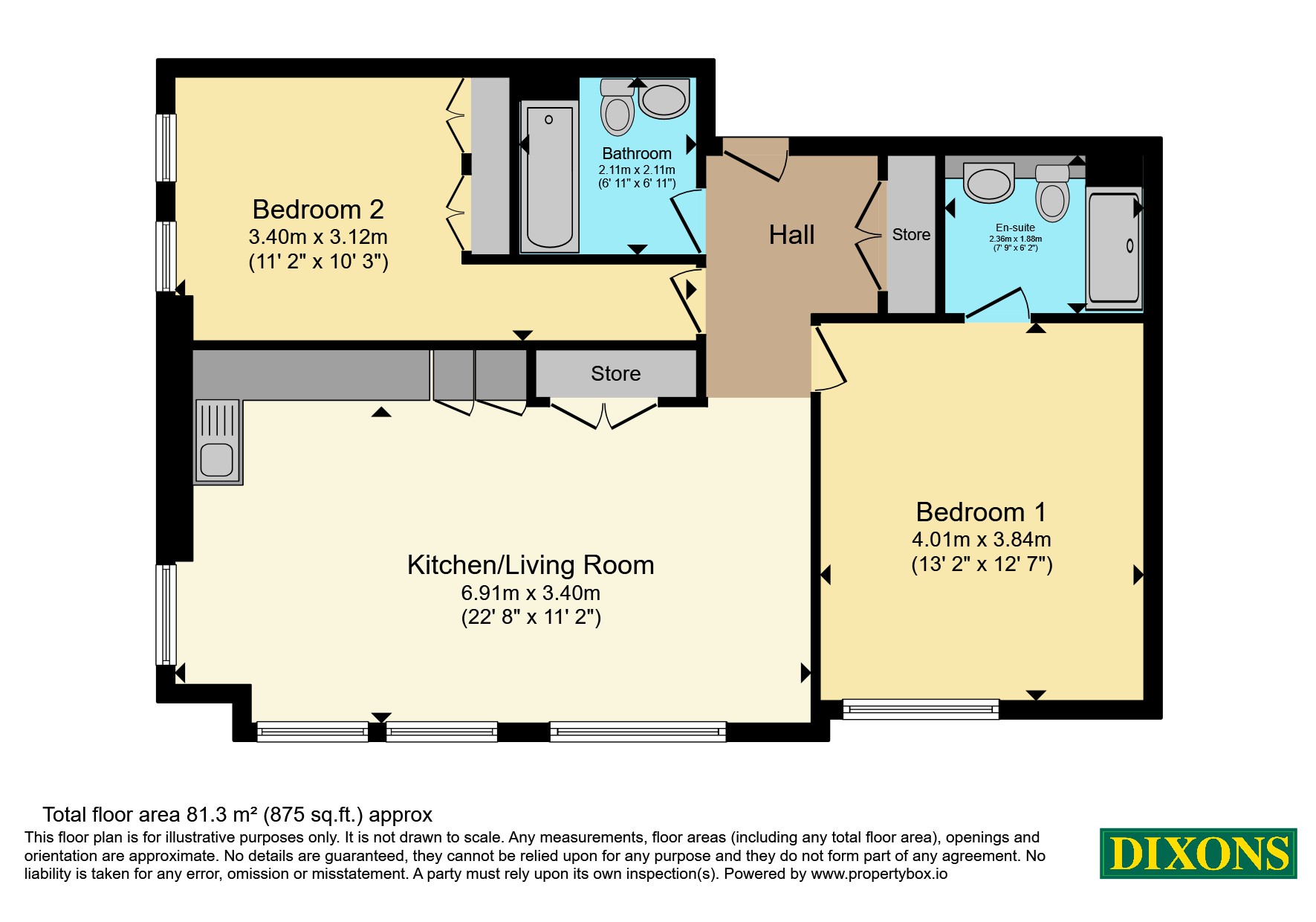 Communication Row, West Midlands floorplan