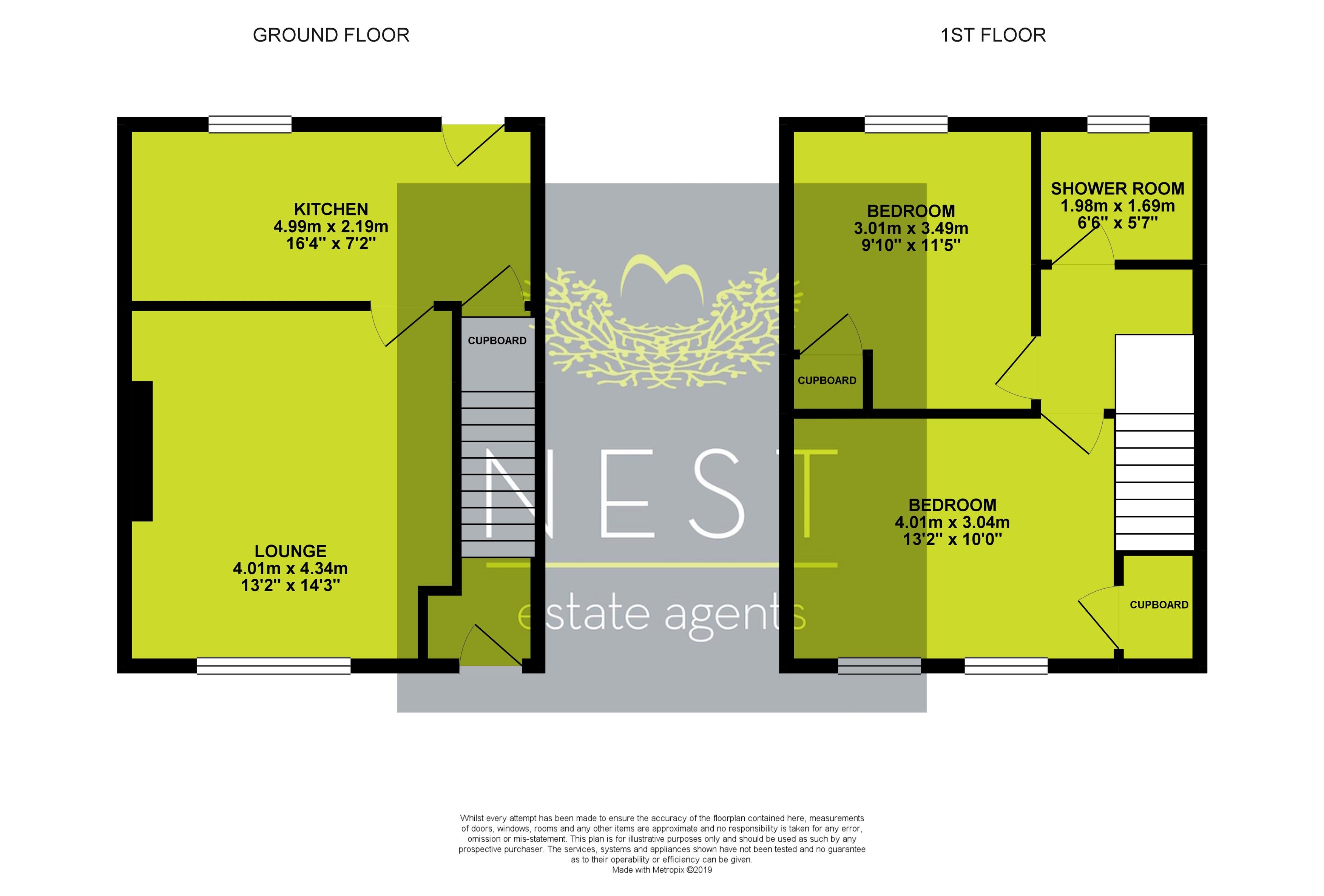 2 Bedrooms Terraced house for sale in 61 Castleview Terrace, Haggs, Bonnybridge FK4