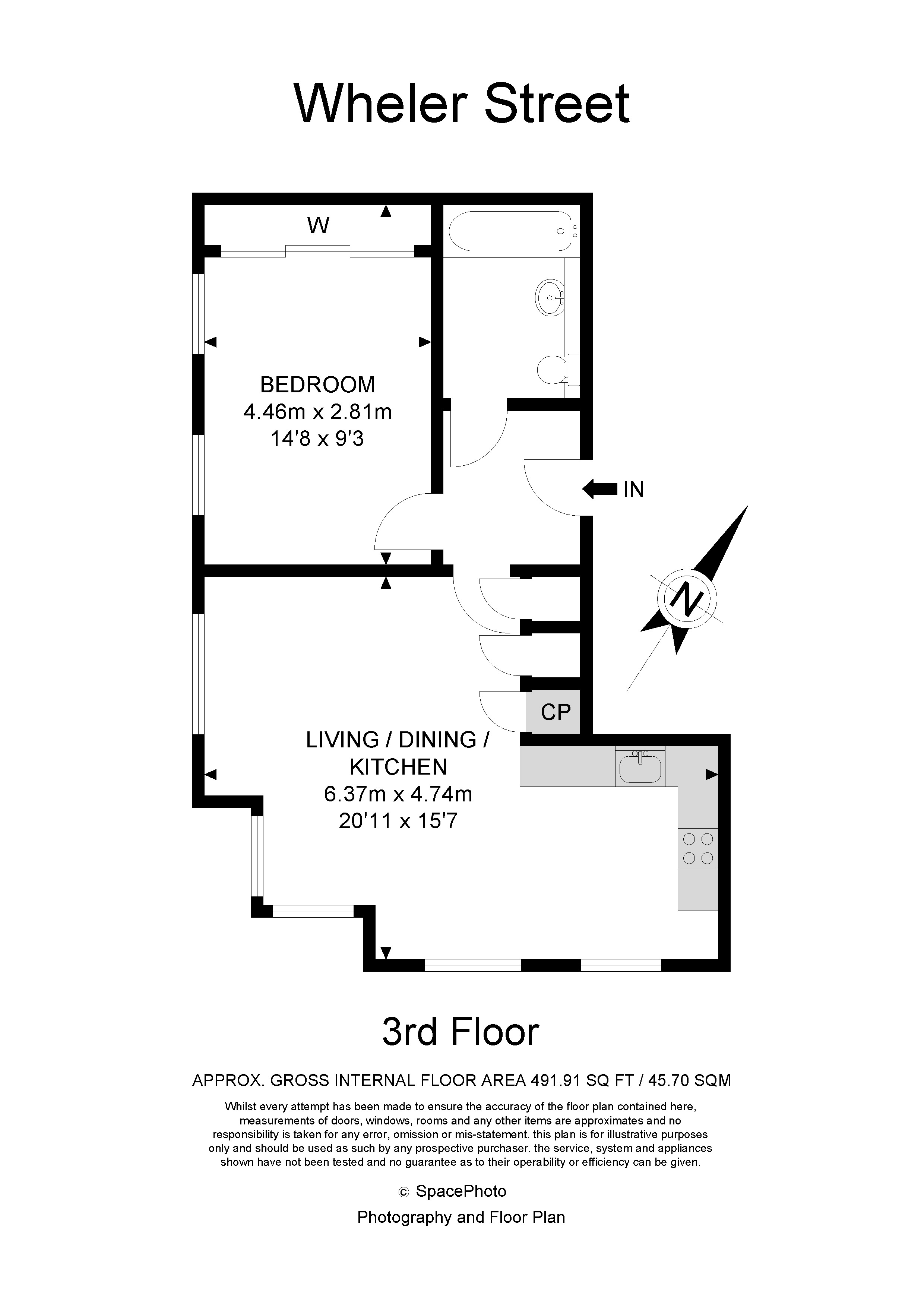 1 Bedrooms Flat to rent in Wheler Street, London E1