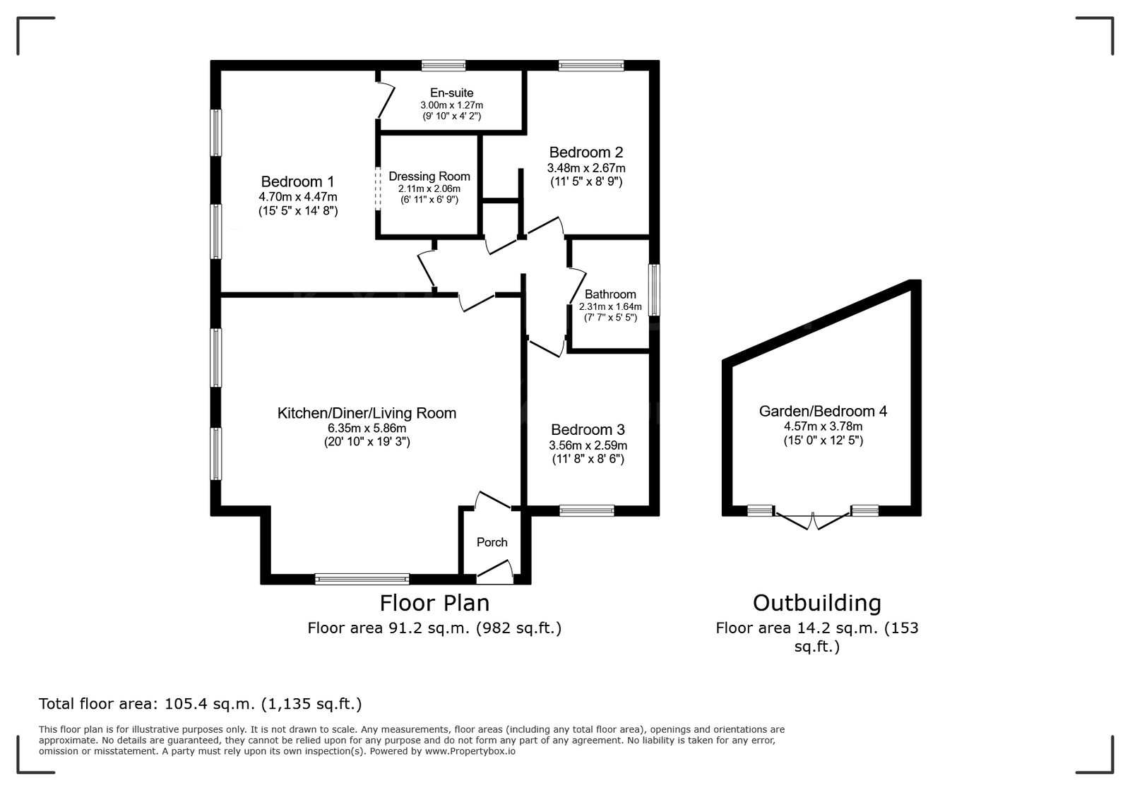 Sweet Briar, Lower Harrington Lane, Exeter floorplan