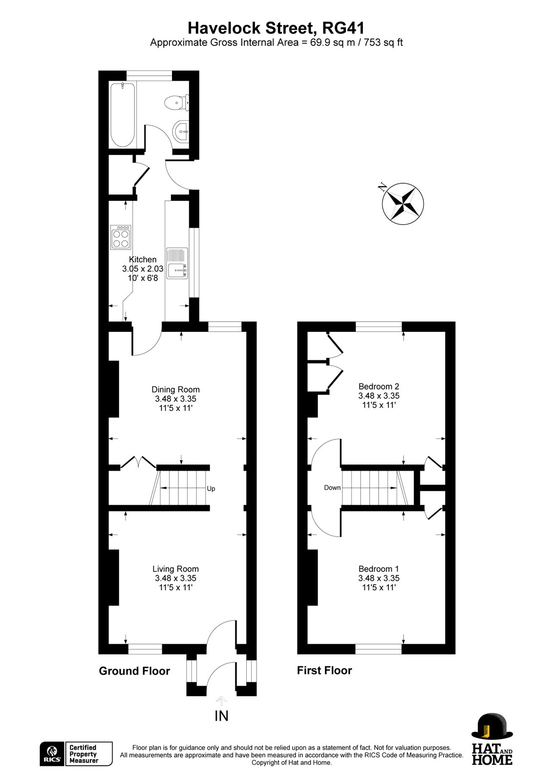 Havelock Street, Wokingham, Berkshire, RG41 floorplan