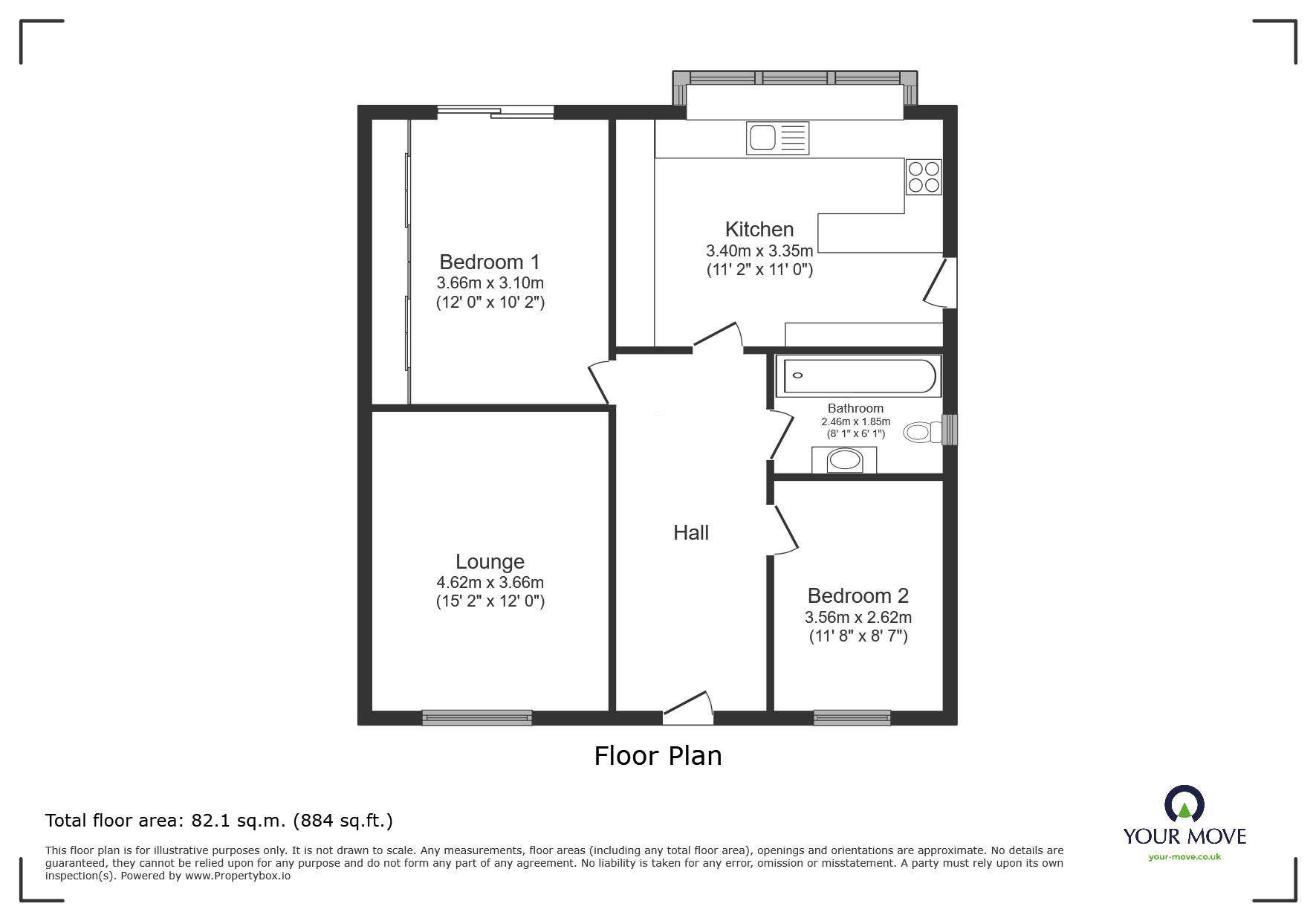 47, Holden Fold, Lancashire floorplan