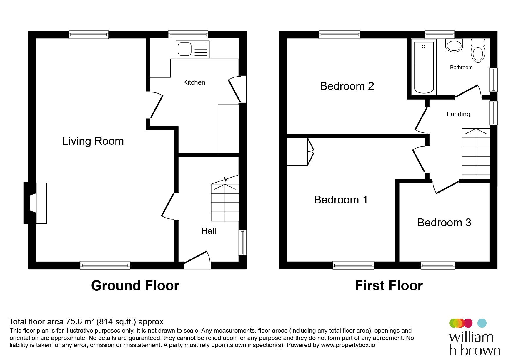 44, Byram Park Road, Knottingley floorplan
