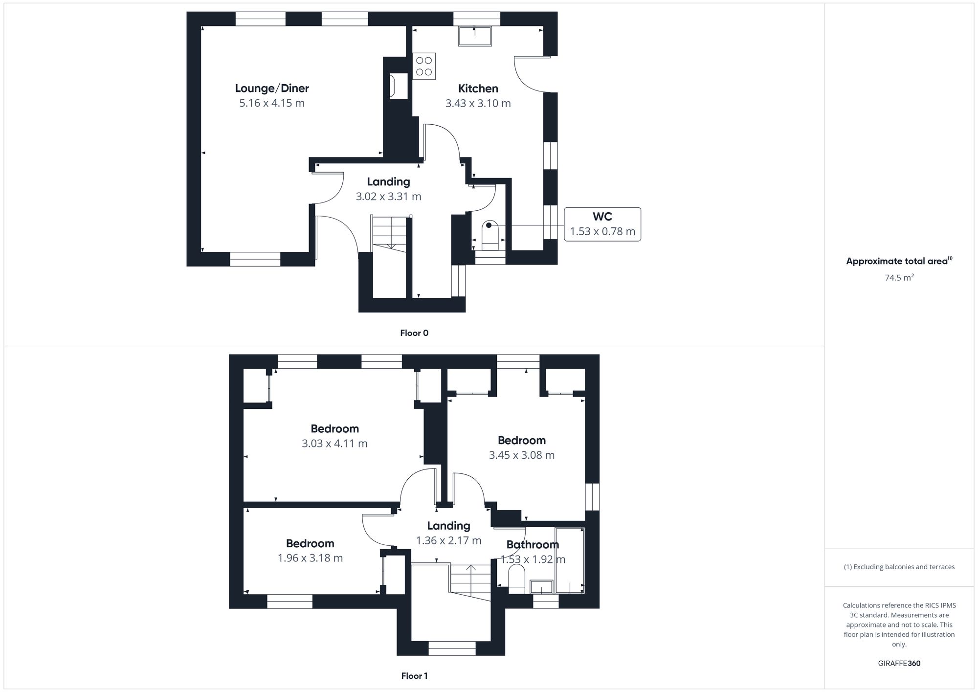 39 Barnfield, Crediton floorplan