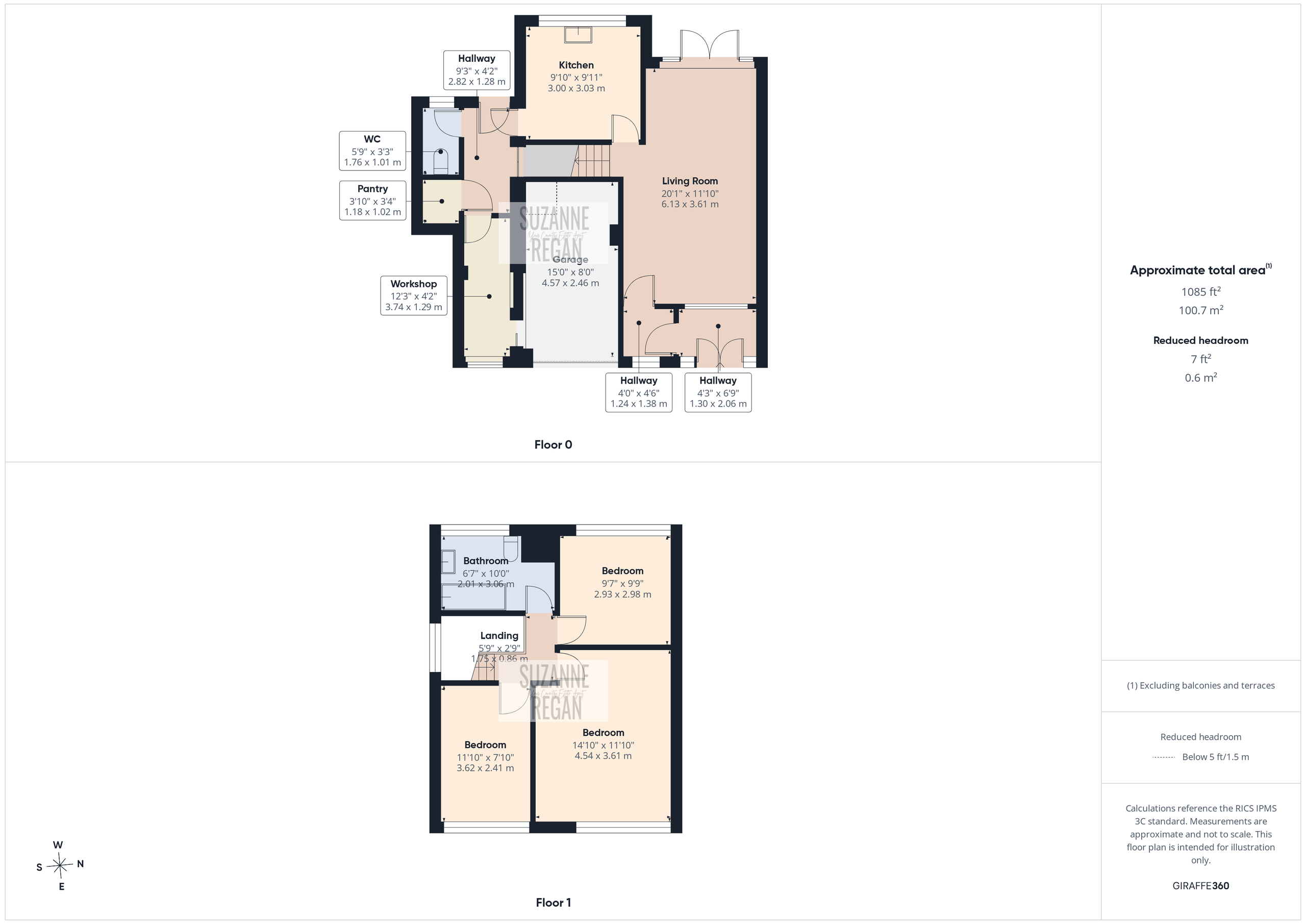 5 Burton Close, Coventry floorplan