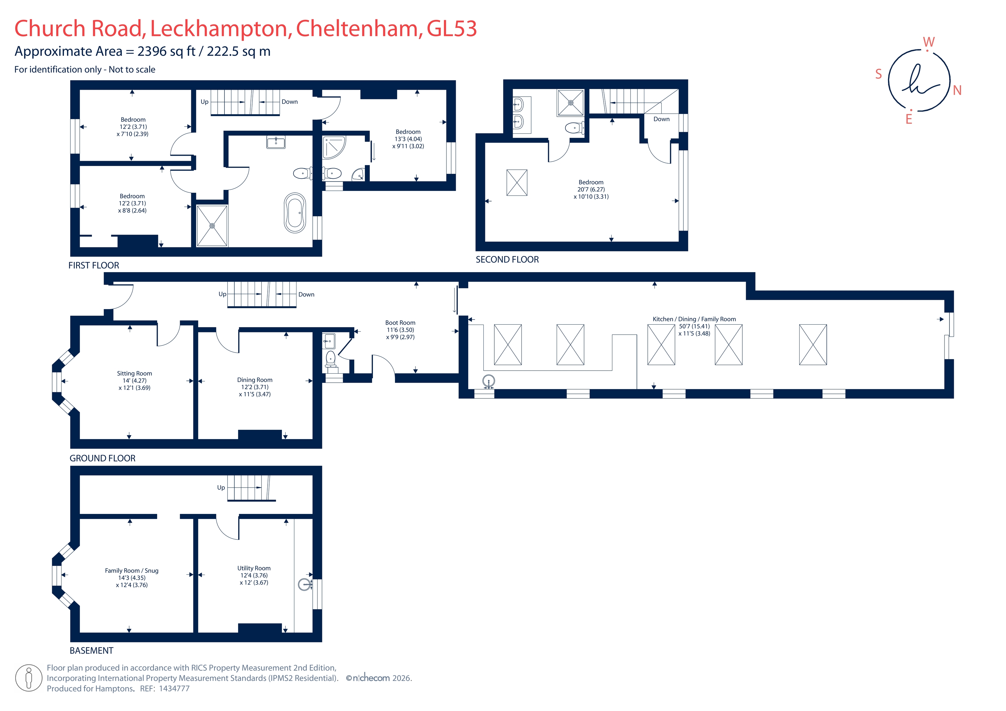 27, Church Road, Cheltenham floorplan