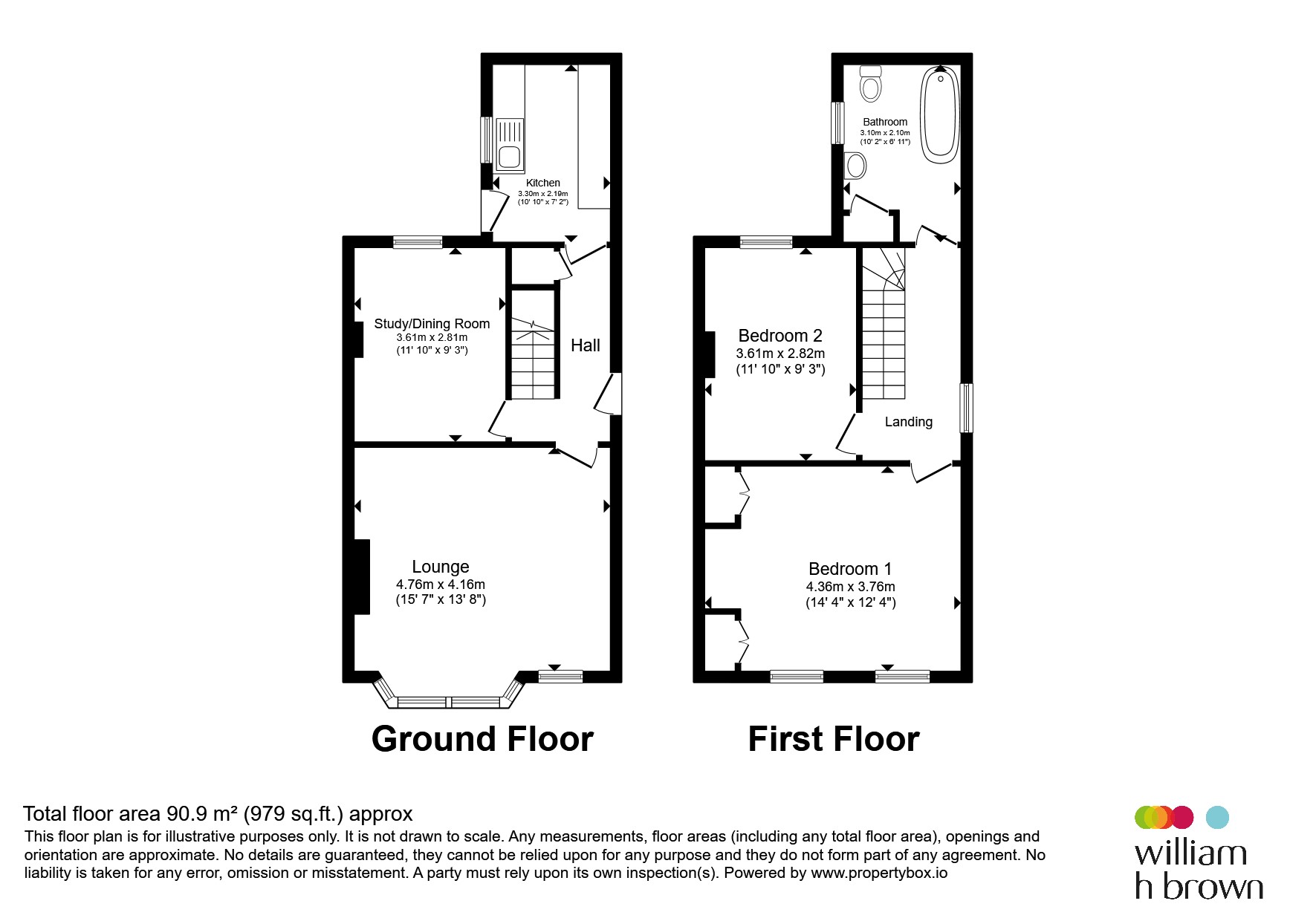 194, Ongar Road, Brentwood floorplan