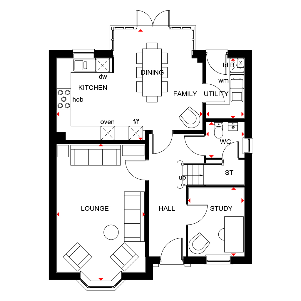 "Holden" at Carkeel, Saltash PL12, 4 bedroom detached house for sale