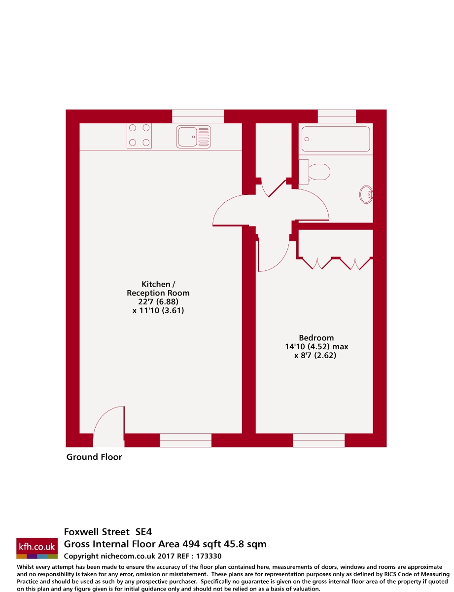 Foxwell Street, London floorplan