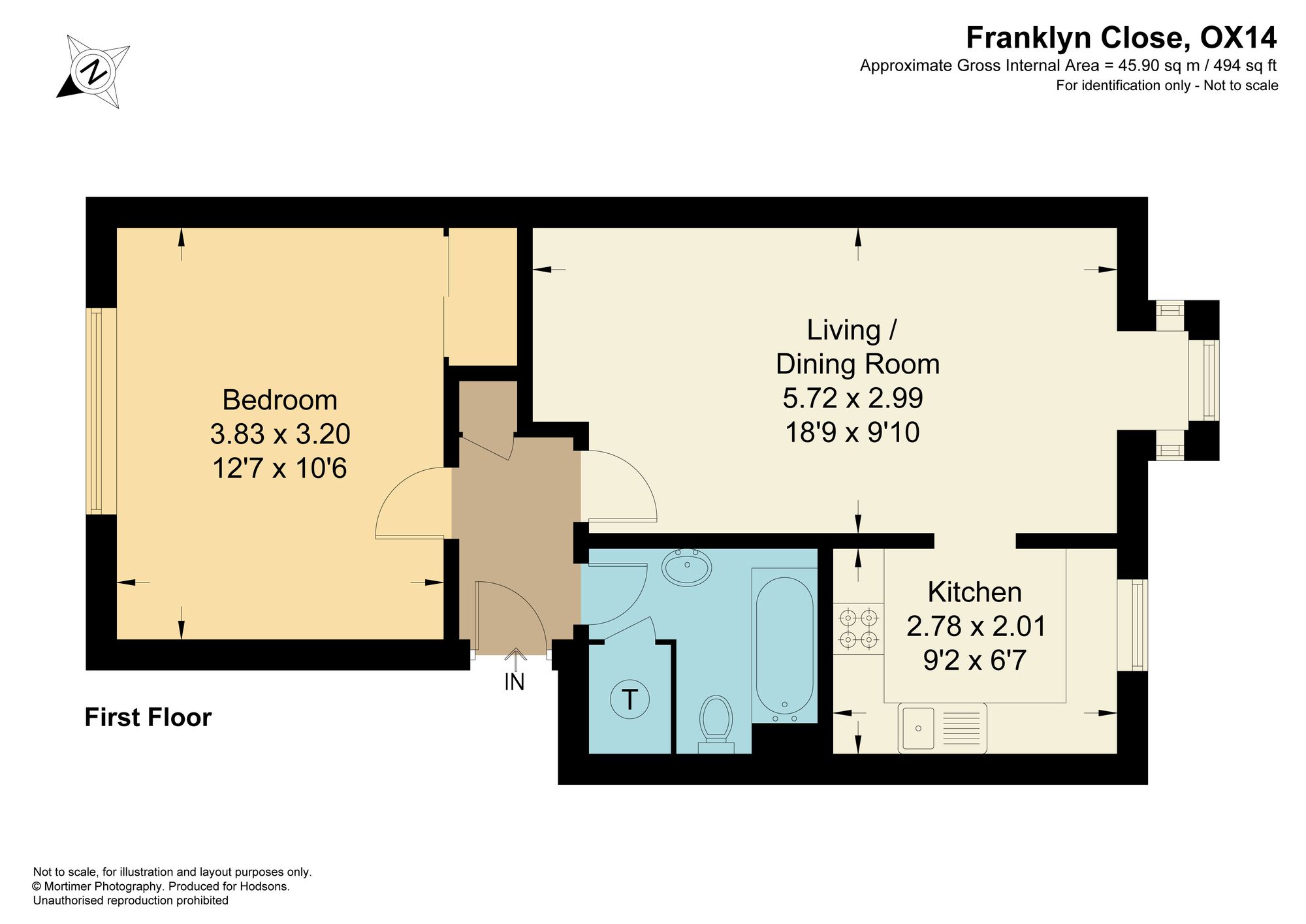 25 Franklyn Close, Abingdon floorplan
