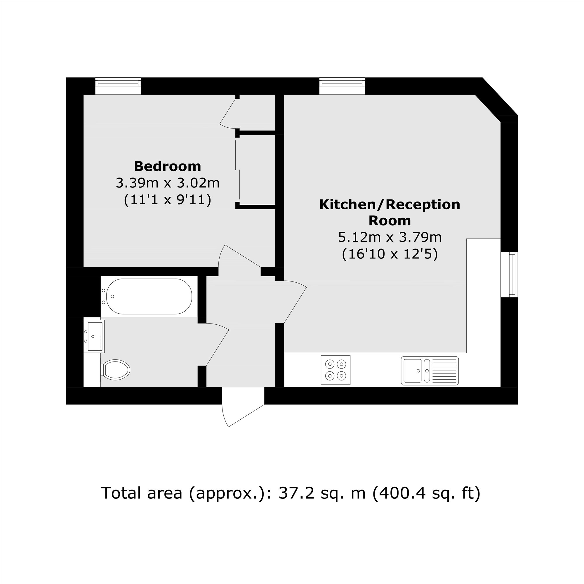 Clapham Common South Side, London floorplan