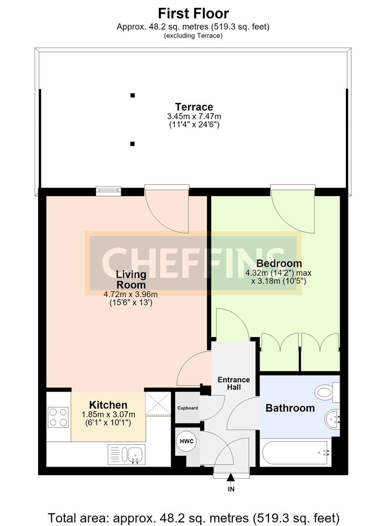Bailey House, Cambridge floorplan