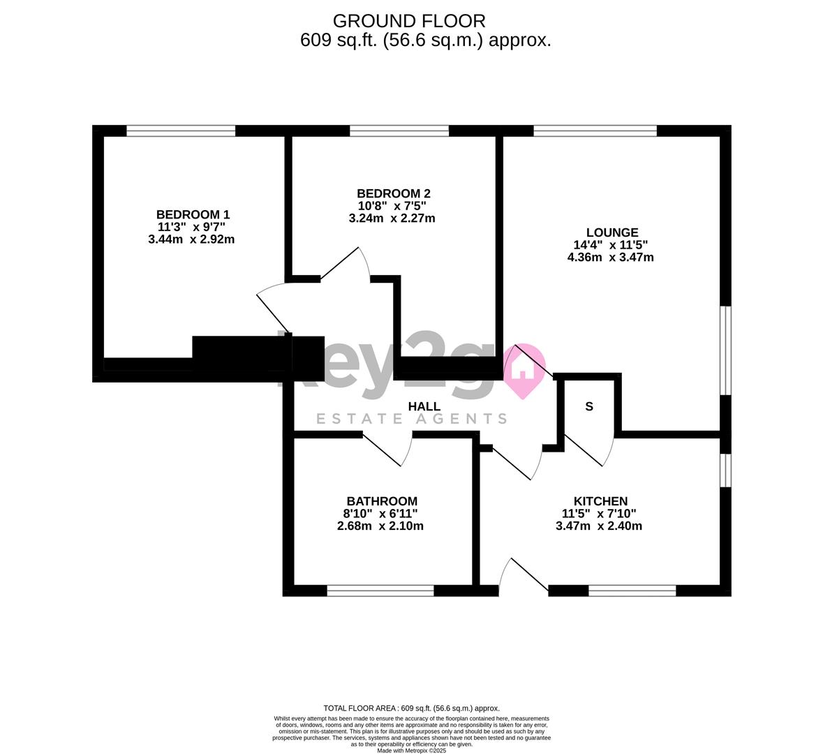 176, Reney Avenue, Sheffield floorplan