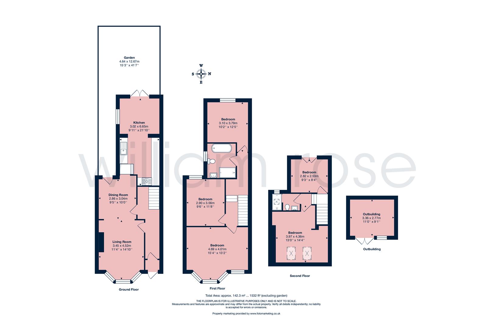 101, Chingford Lane, Woodford Green floorplan