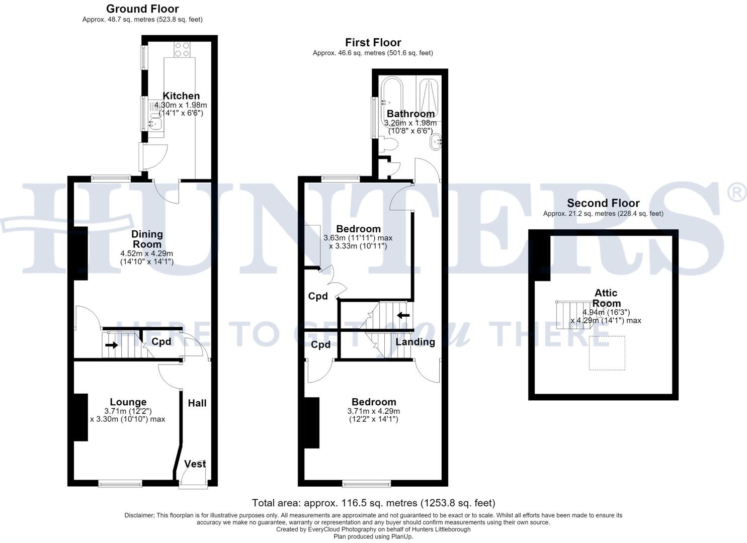 18, Sutcliffe Street, Littleborough floorplan