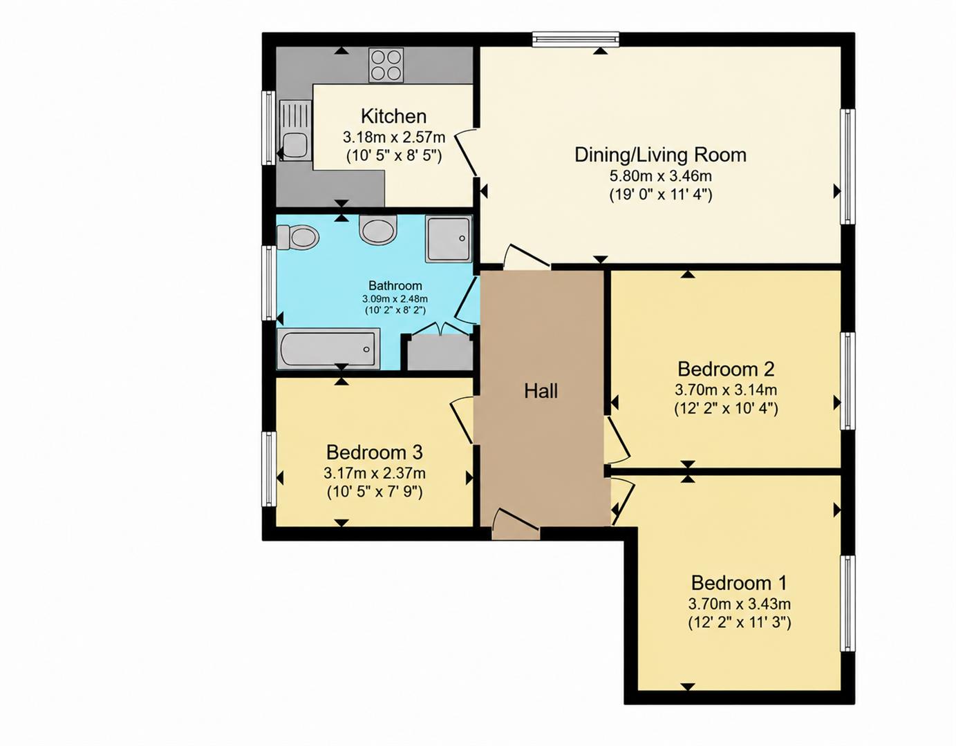 5 Mersey Court, Mersey Road, Liverpool floorplan