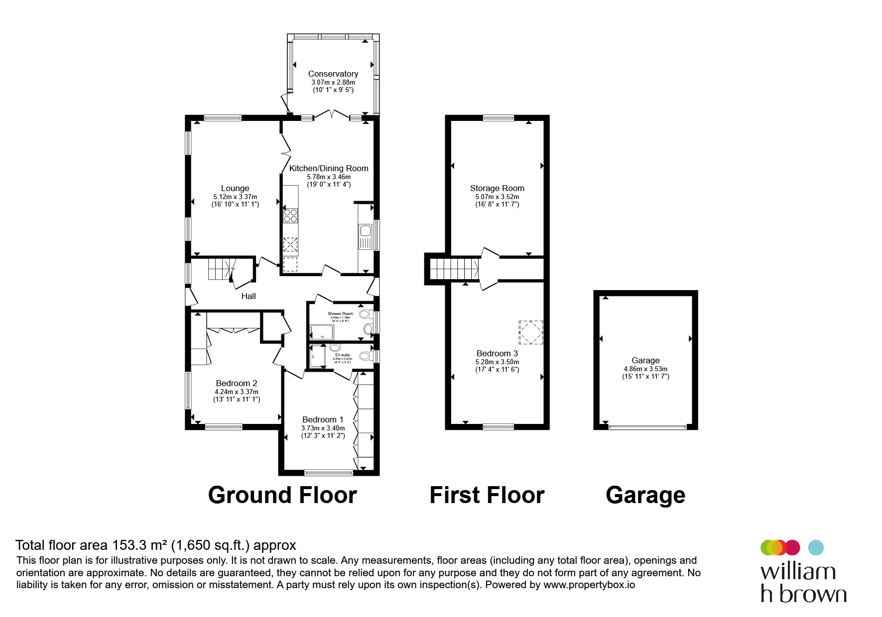 2, Wharf Close, Mexborough floorplan