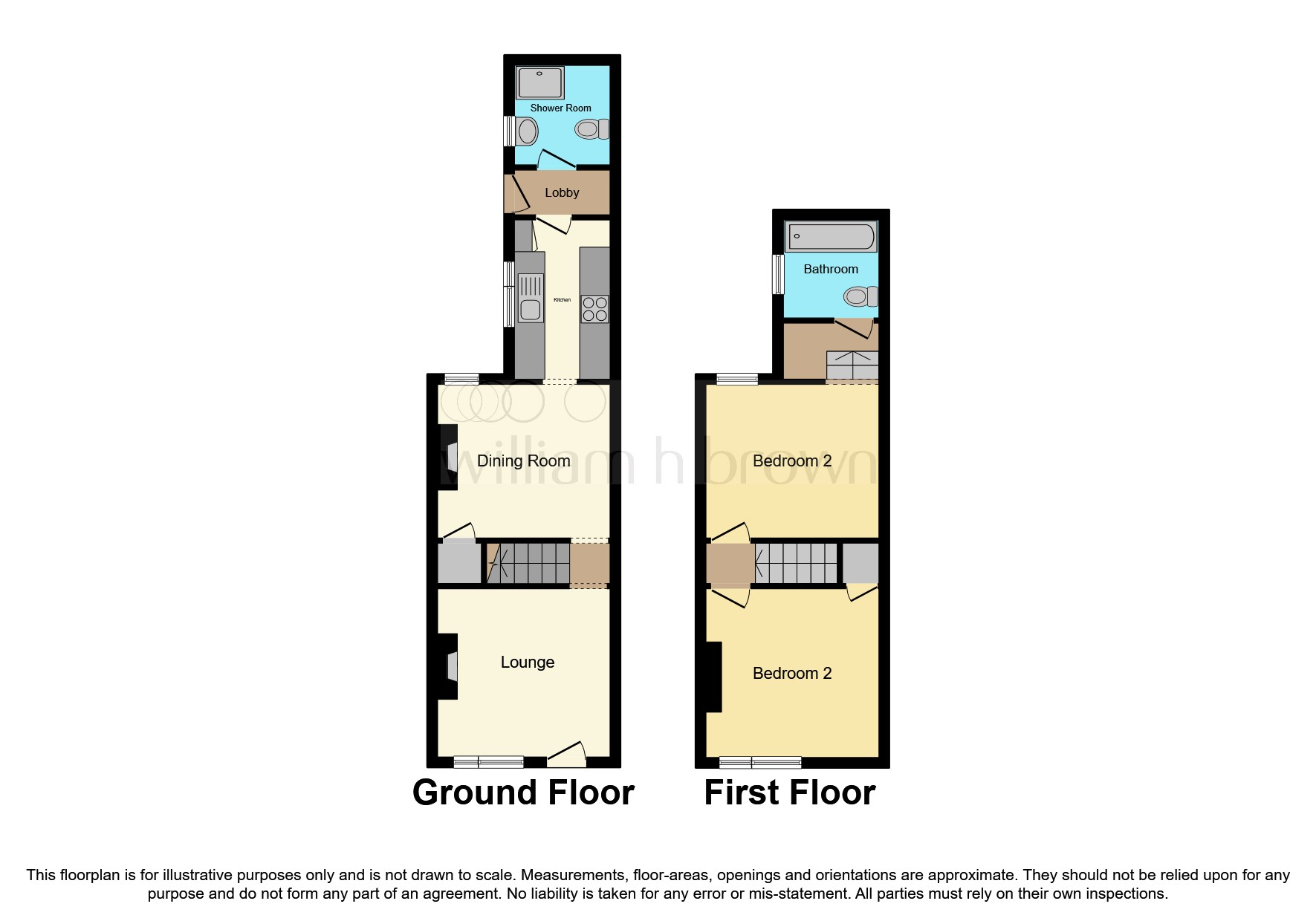 St. Peters Street, Lowestoft NR32, 2 bedroom terraced house for sale