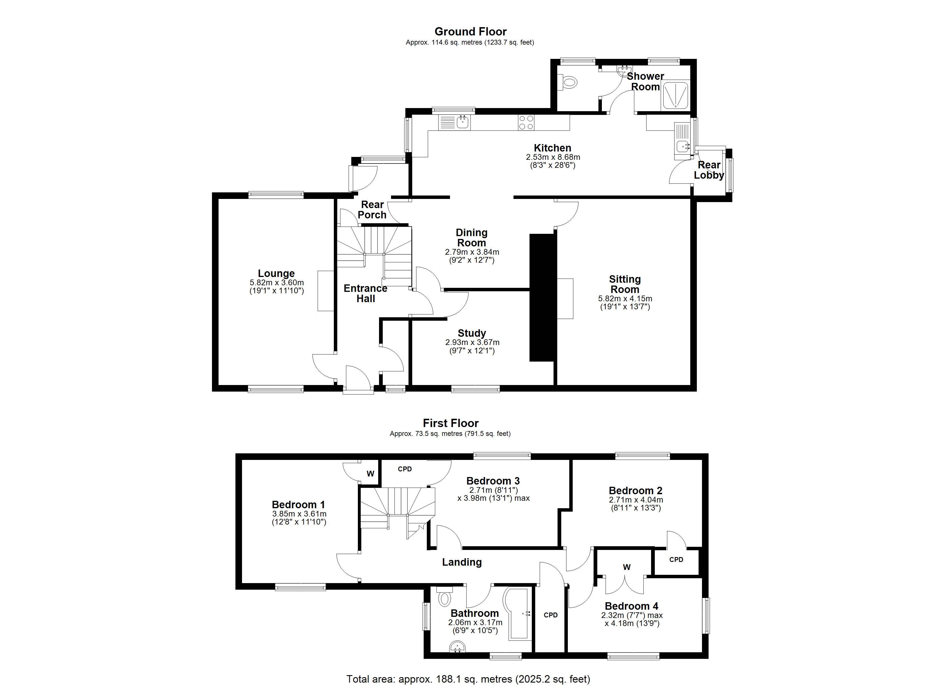 Martels Gate, High Easter Road, Dunmow floorplan