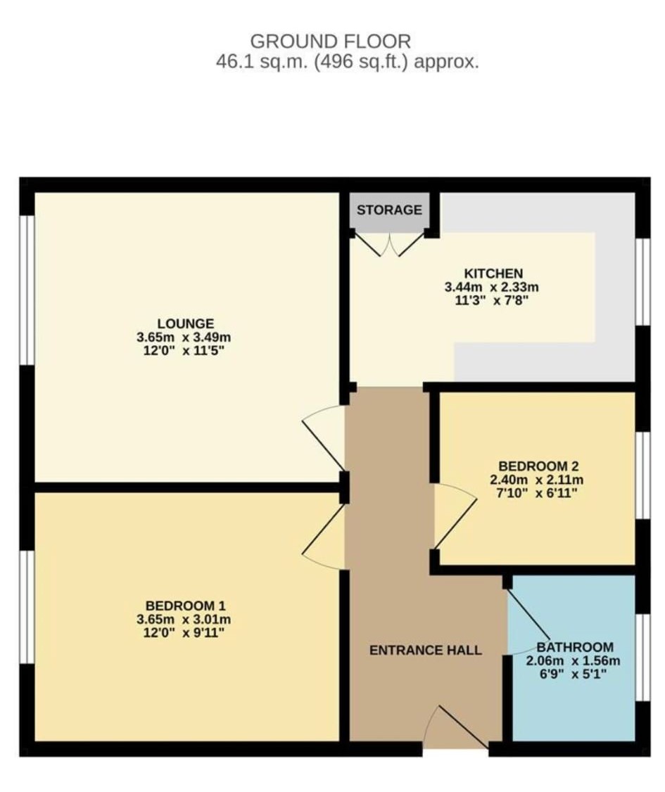 26, Kingham Road, Ware floorplan