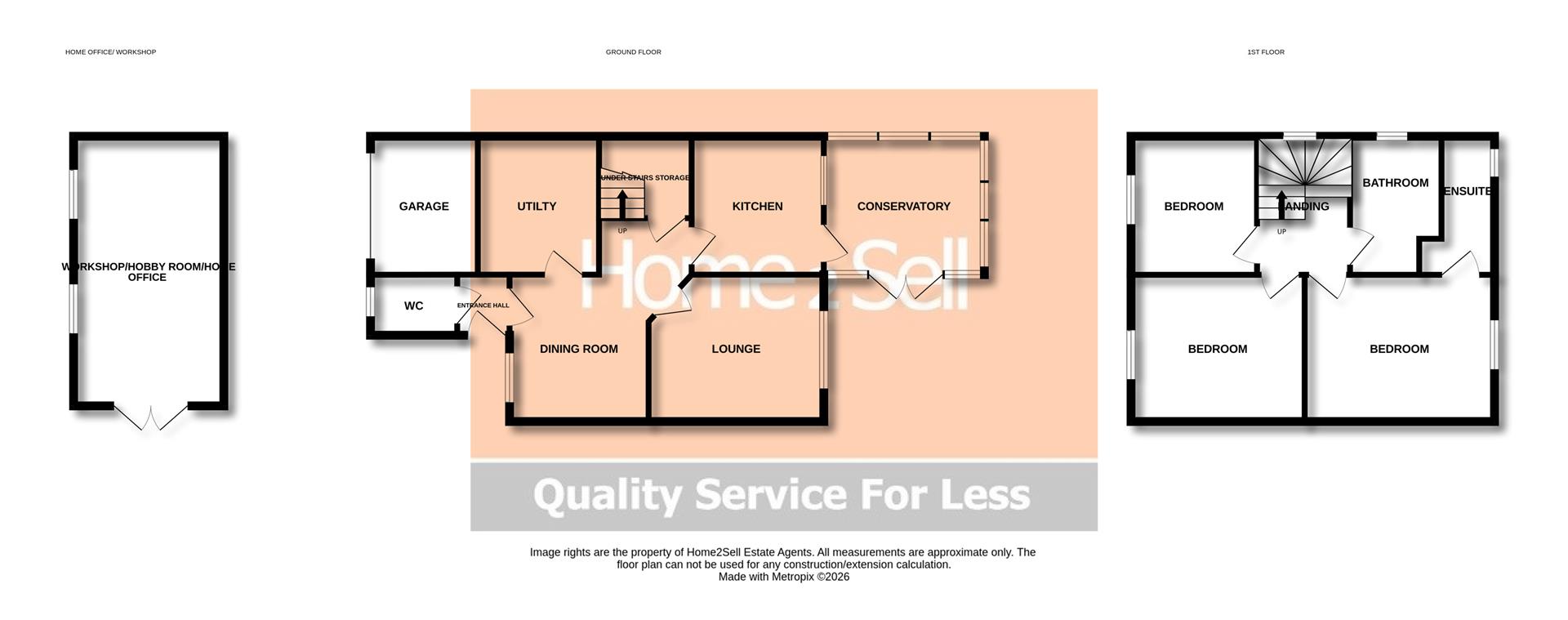 2, Loom Close, Belper floorplan