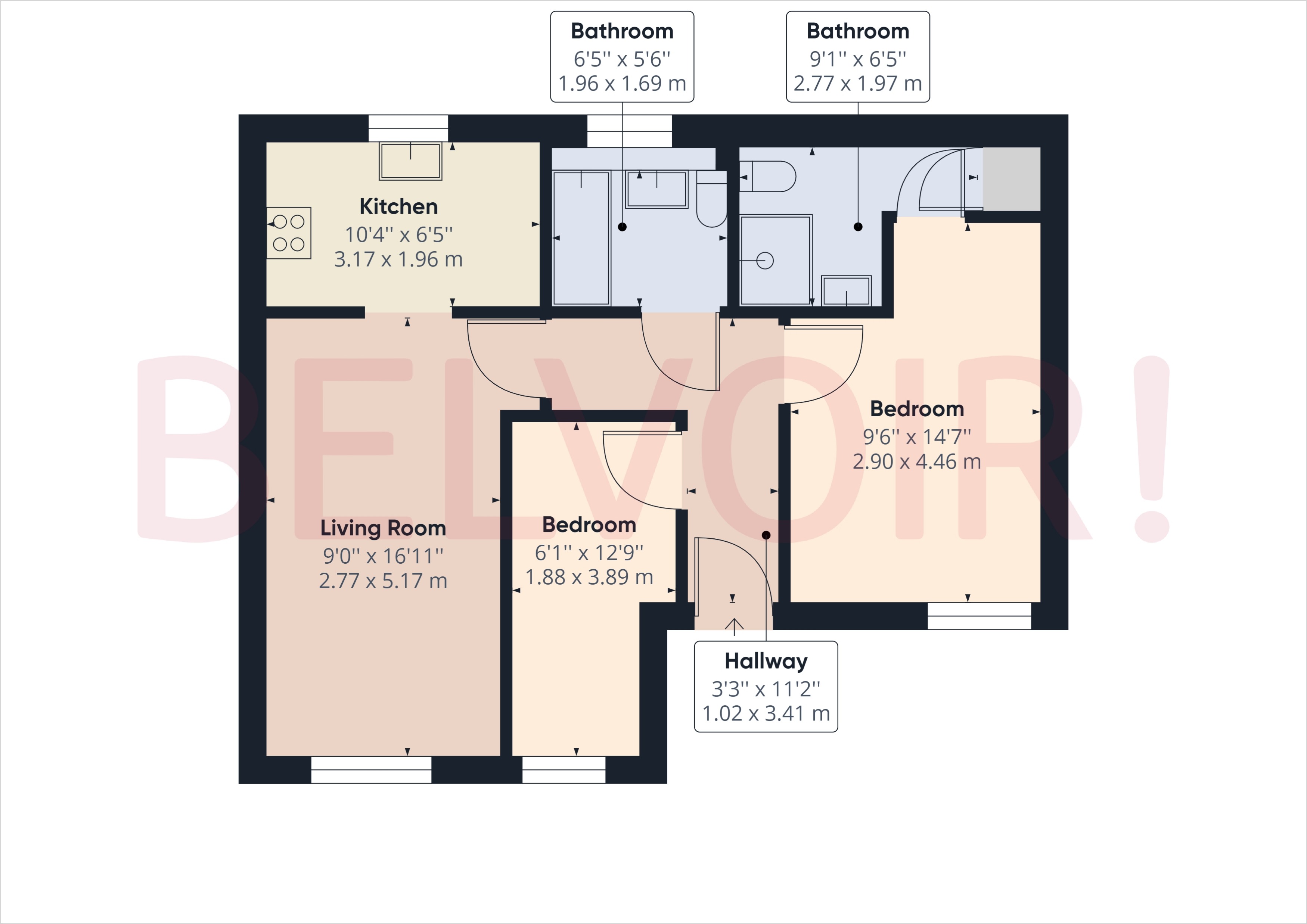 25, Reading Road, Basingstoke floorplan