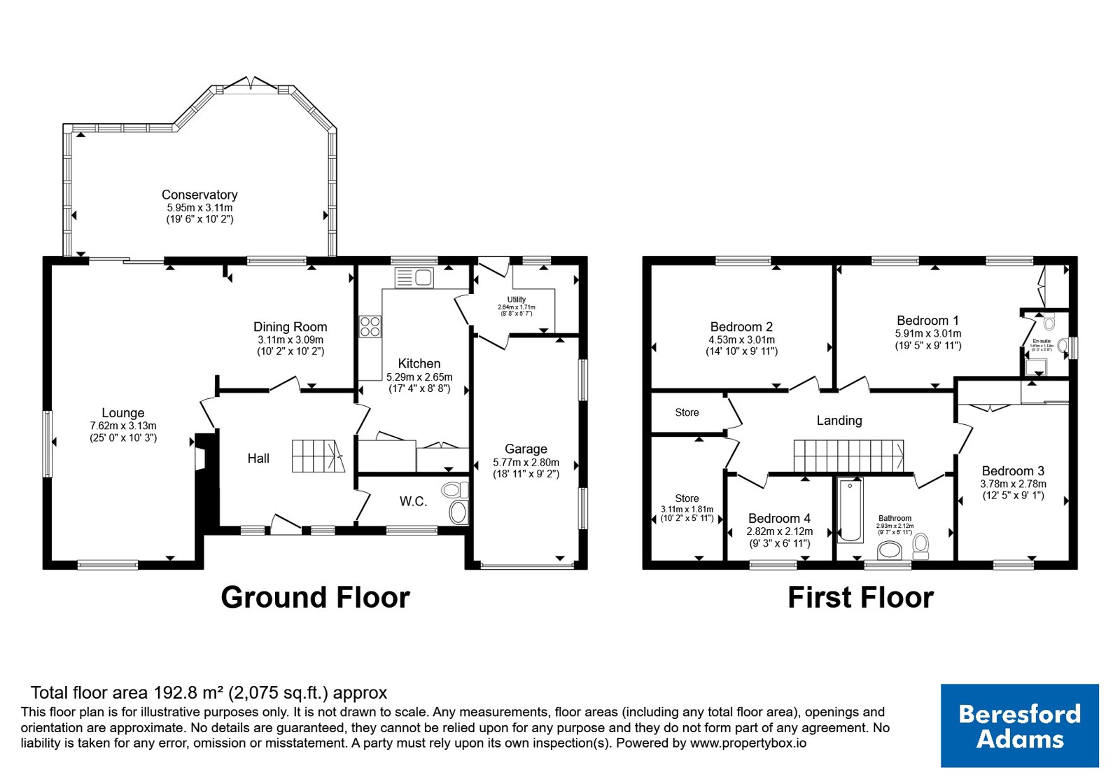 23, Hough Green, Cheshire West and Ches floorplan