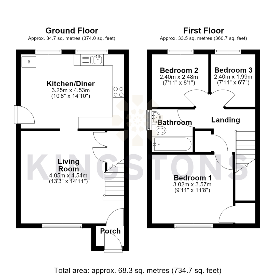 9, Cooks Close, Seend floorplan