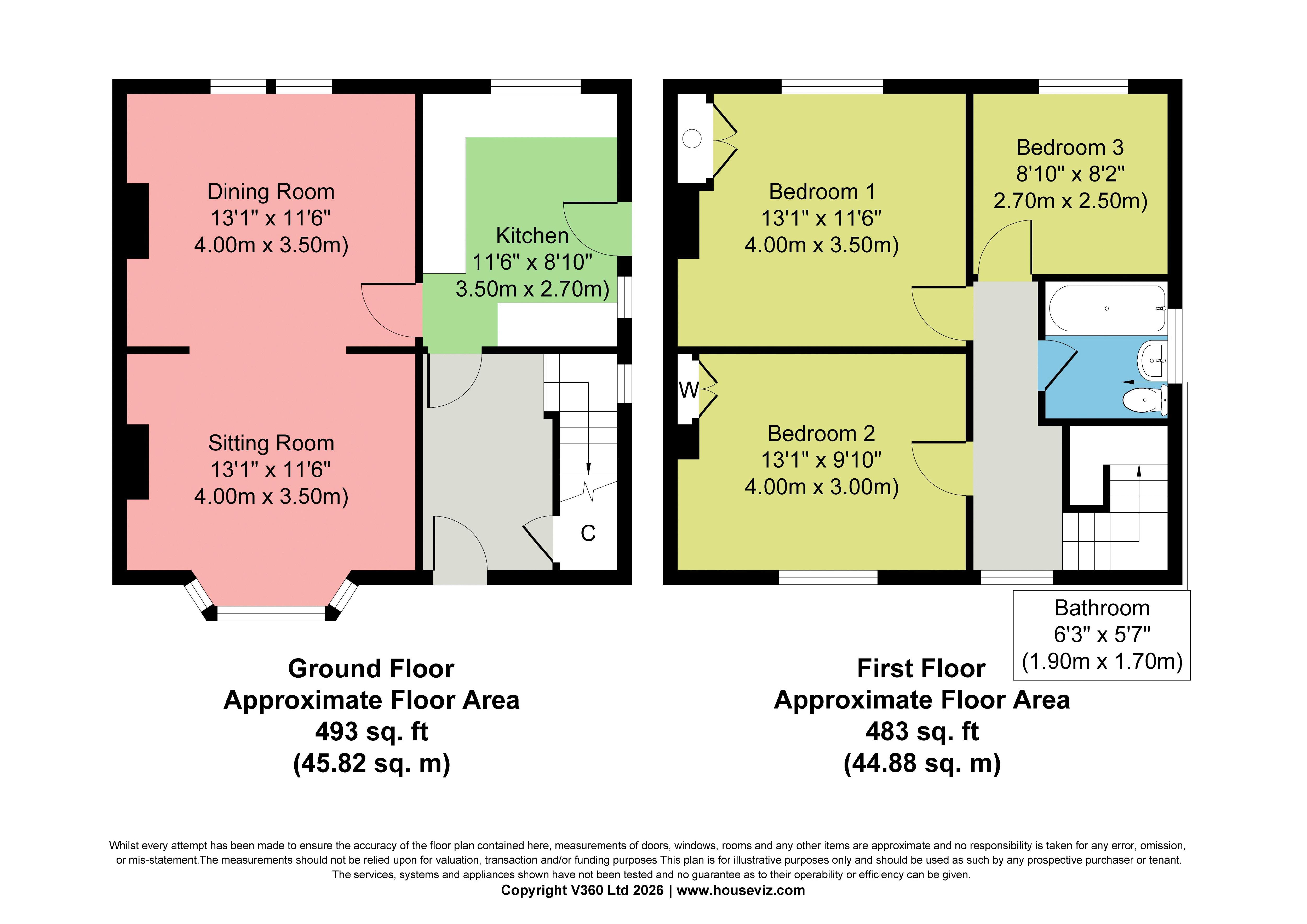 8, Valley View, York floorplan