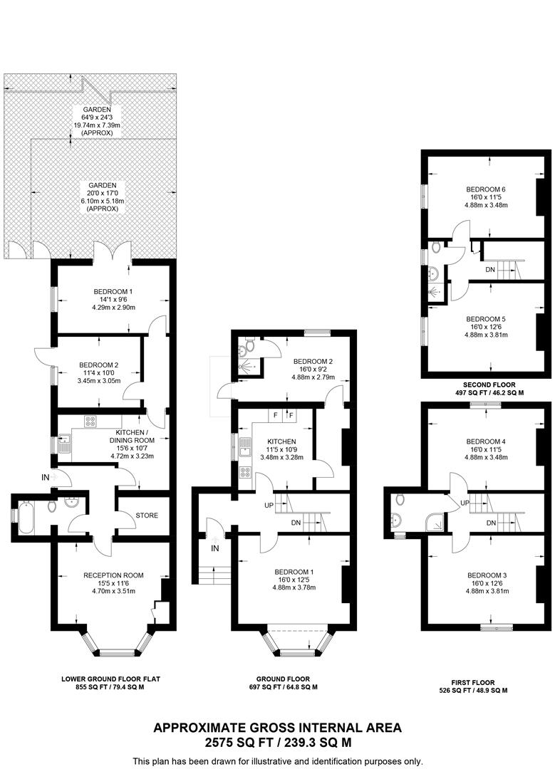 27, Mansfield Road, Reading floorplan