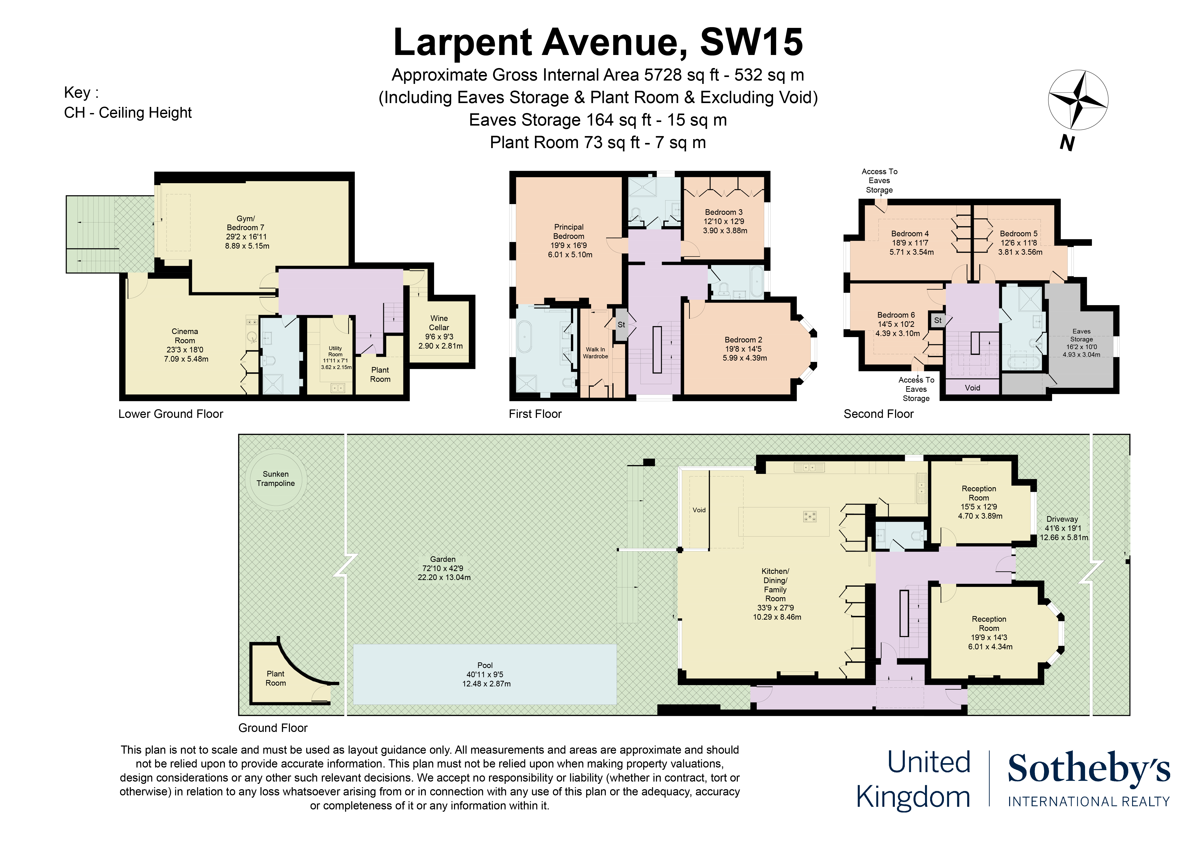Larpent, Larpent Avenue, London floorplan