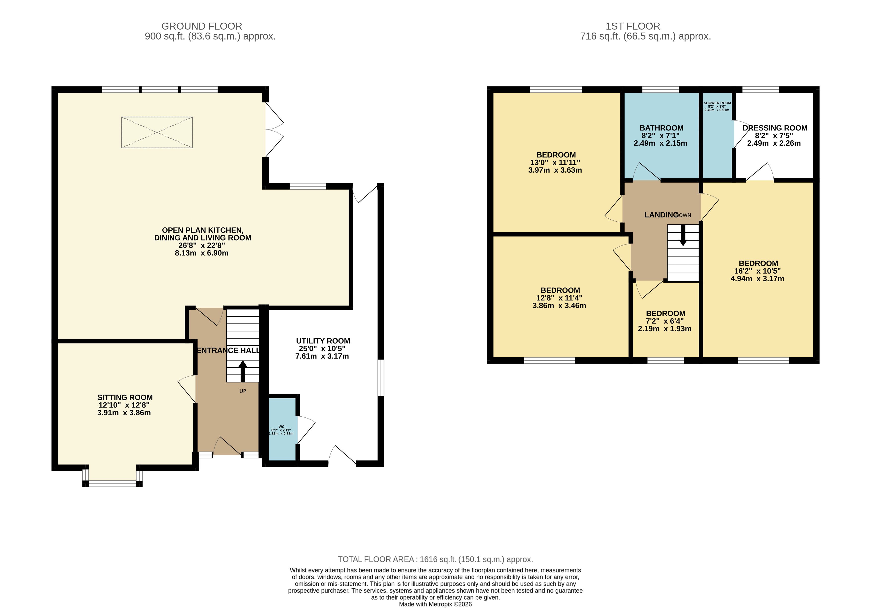 11, Thorncliffe Avenue, Darley Dale floorplan