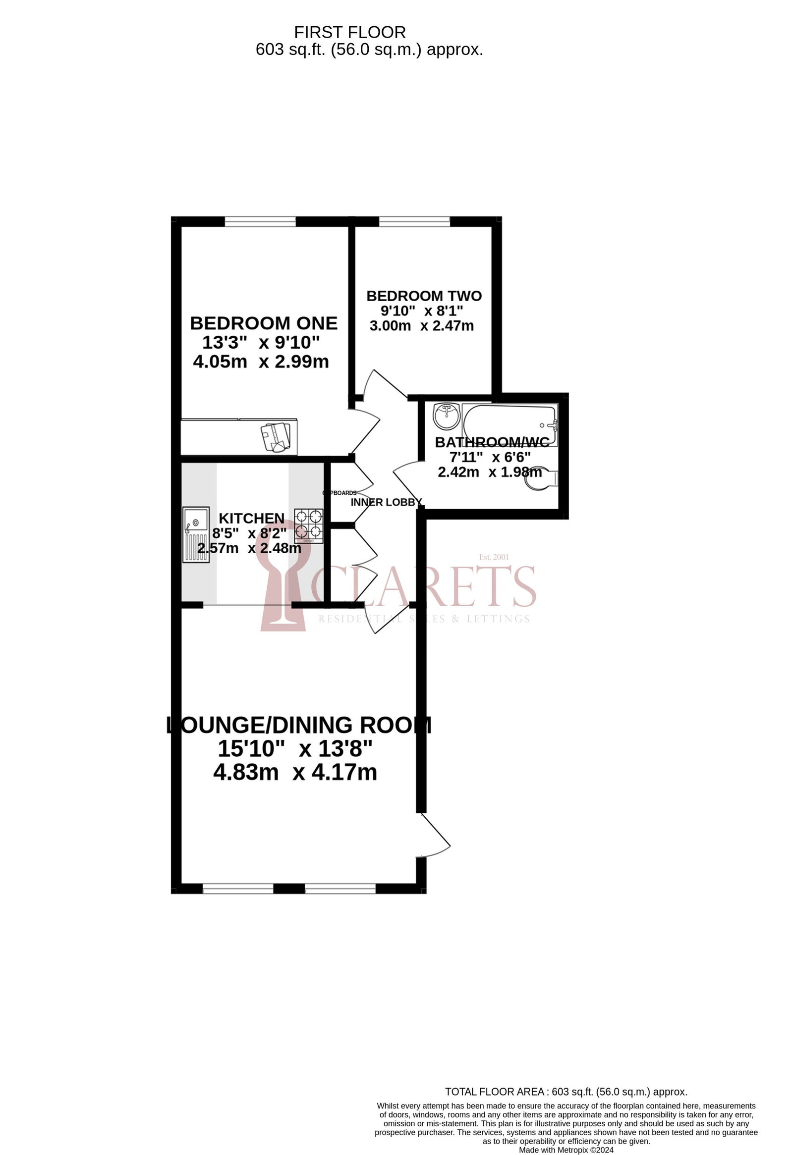16, Meadowcroft, Bushey floorplan