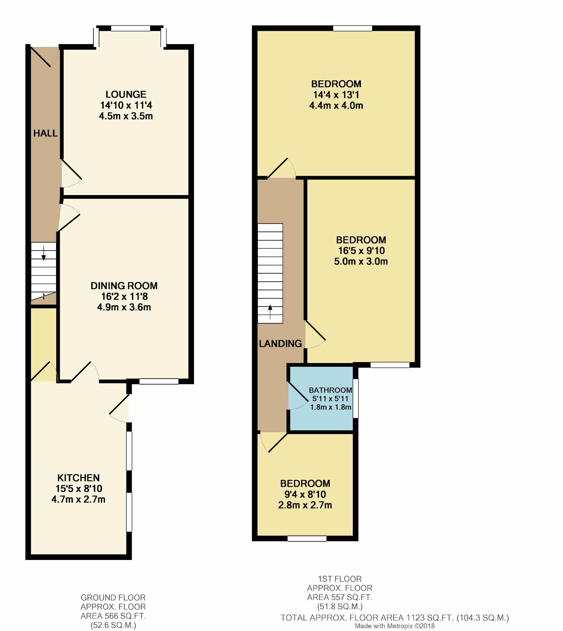 3 Bedrooms Terraced house to rent in Bolton Road, Bury, Greater Manchester BL8