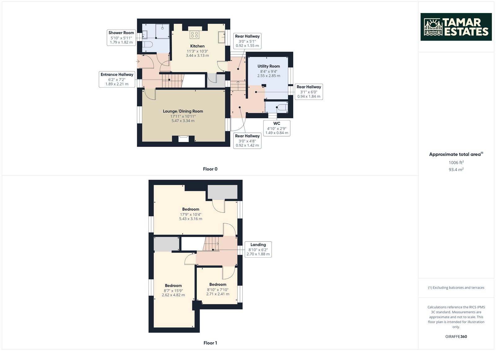 2, Well Park Terrace, Liskeard floorplan