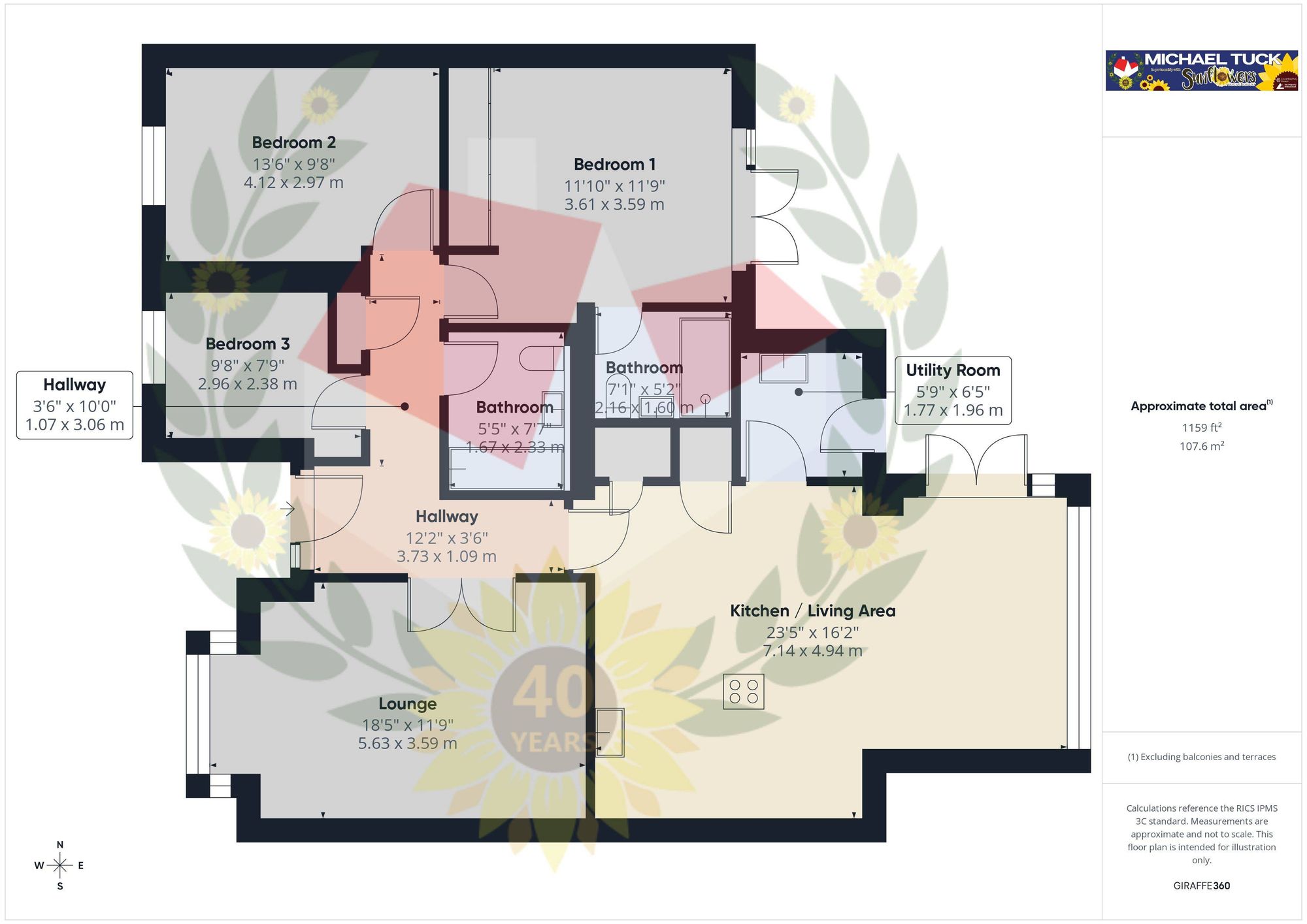 The Addington, Fleet Lane, TWYNING floorplan