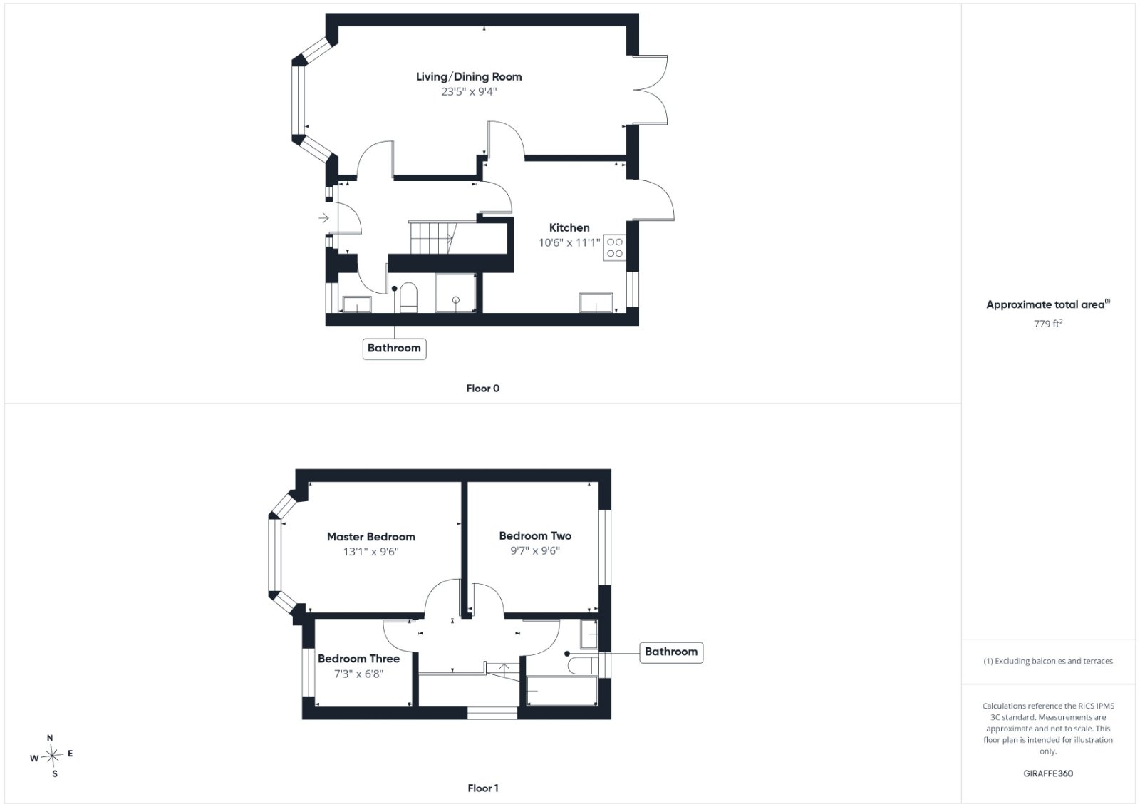 455, Basingstoke Road, Reading floorplan