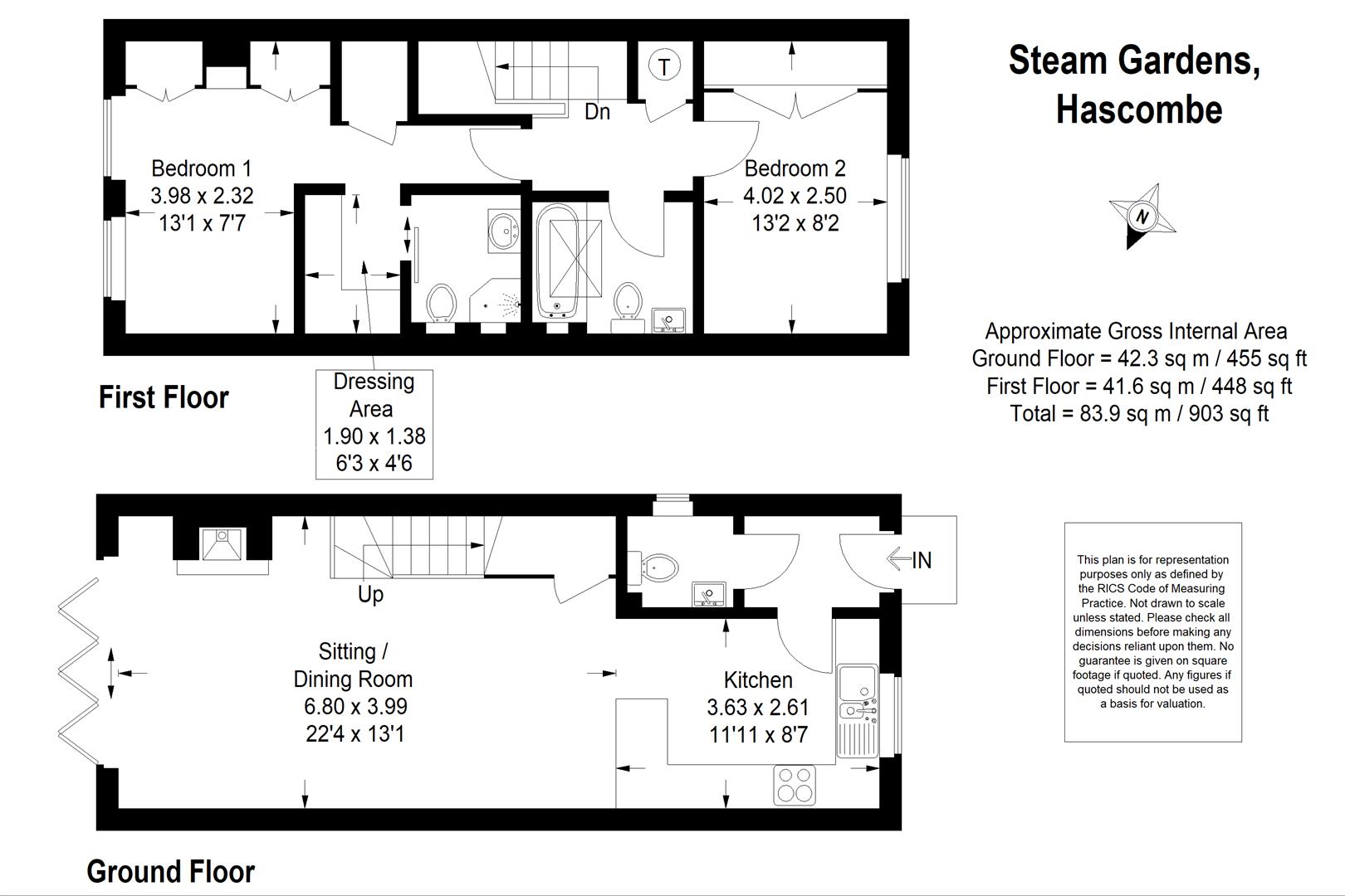 1 Stream Gardens, Hascombe, Godalming floorplan