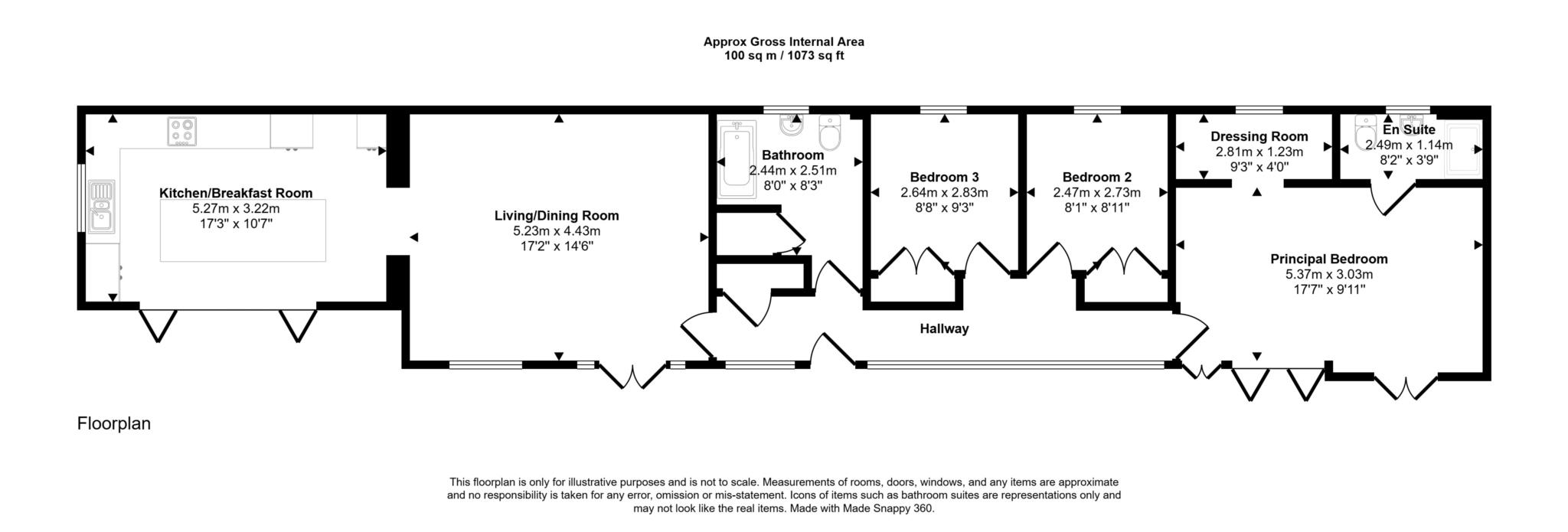 The Old Dairy, Tewkesbury floorplan