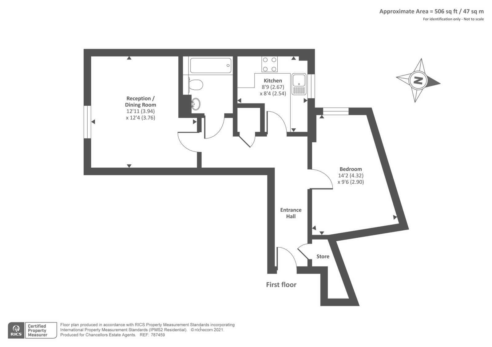 25, Compass House, Reading floorplan