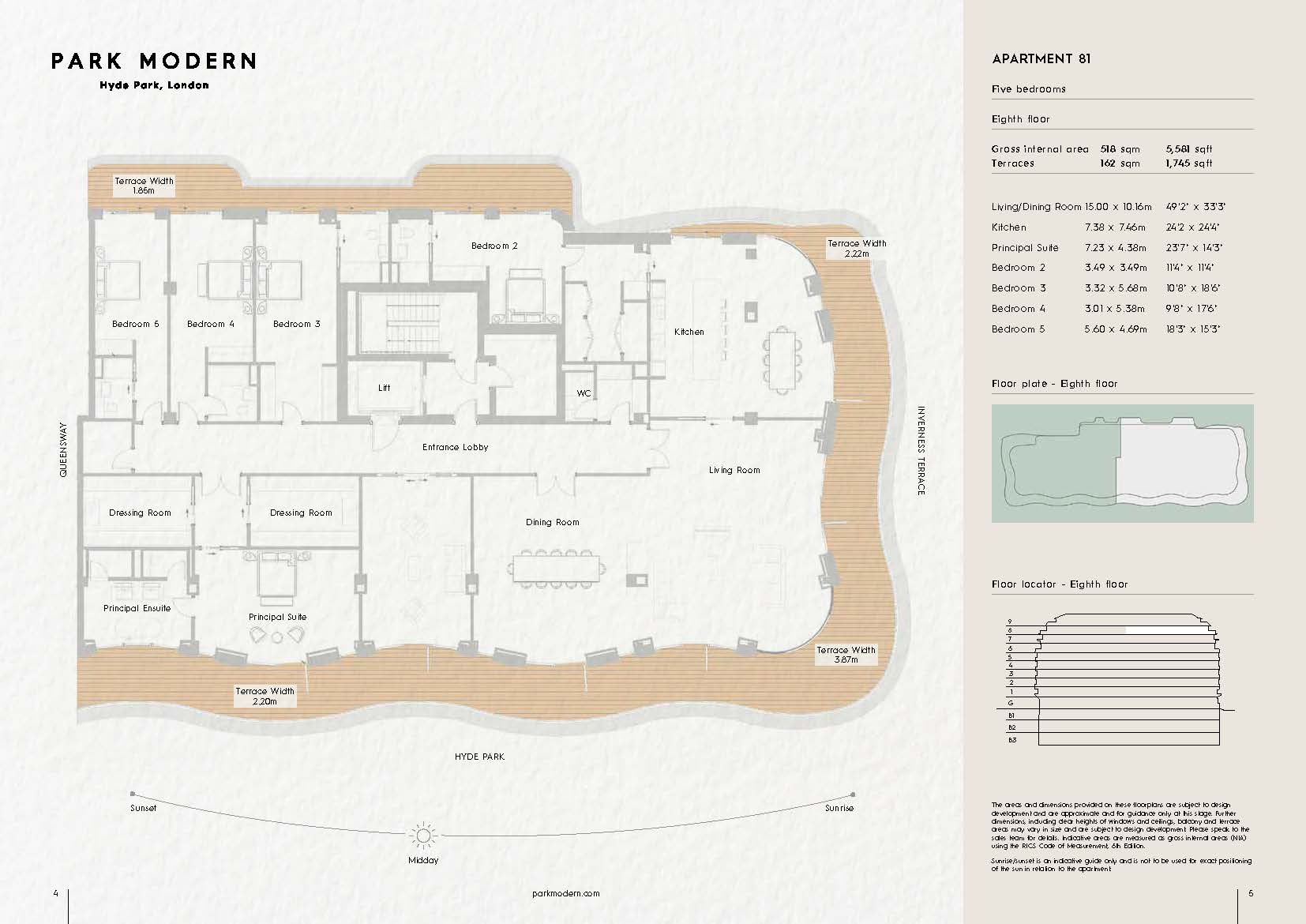 Park Modern, Hyde Park floorplan