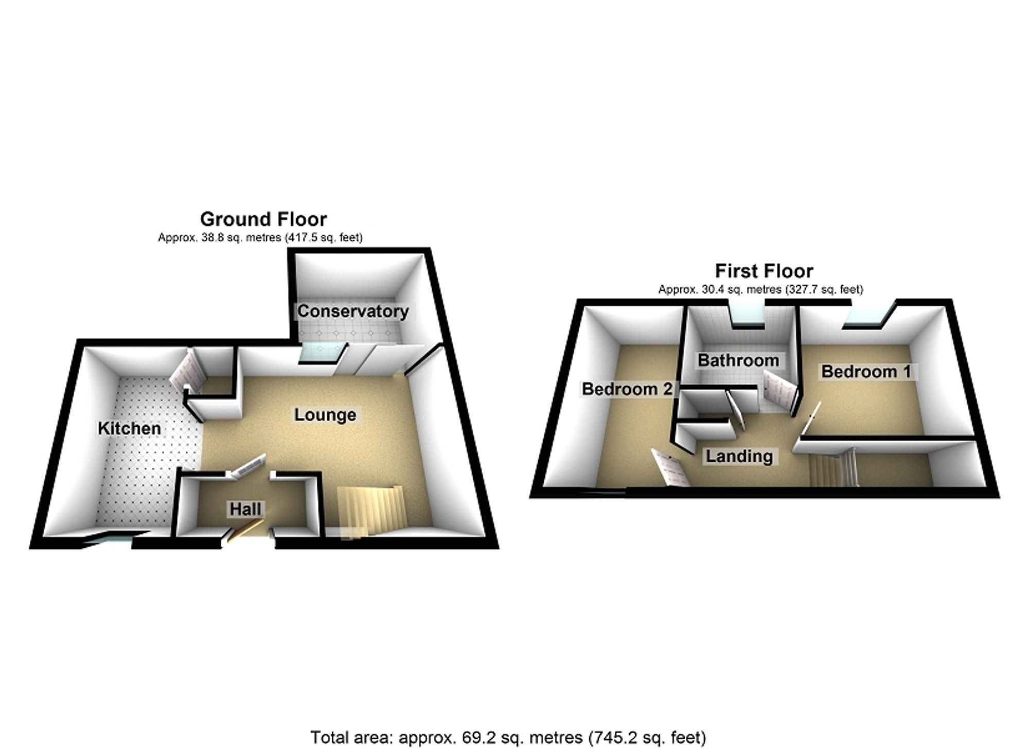 Mervyn Way, Pencoed, CF35 floorplan