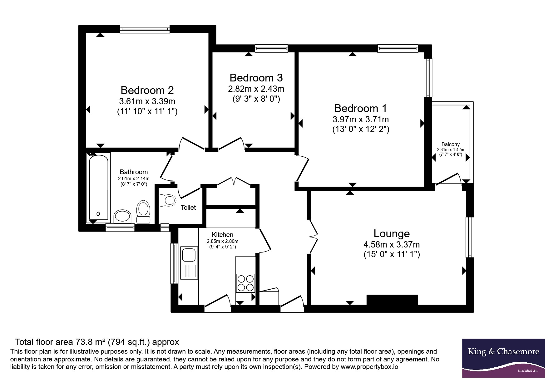 Brighton floorplan